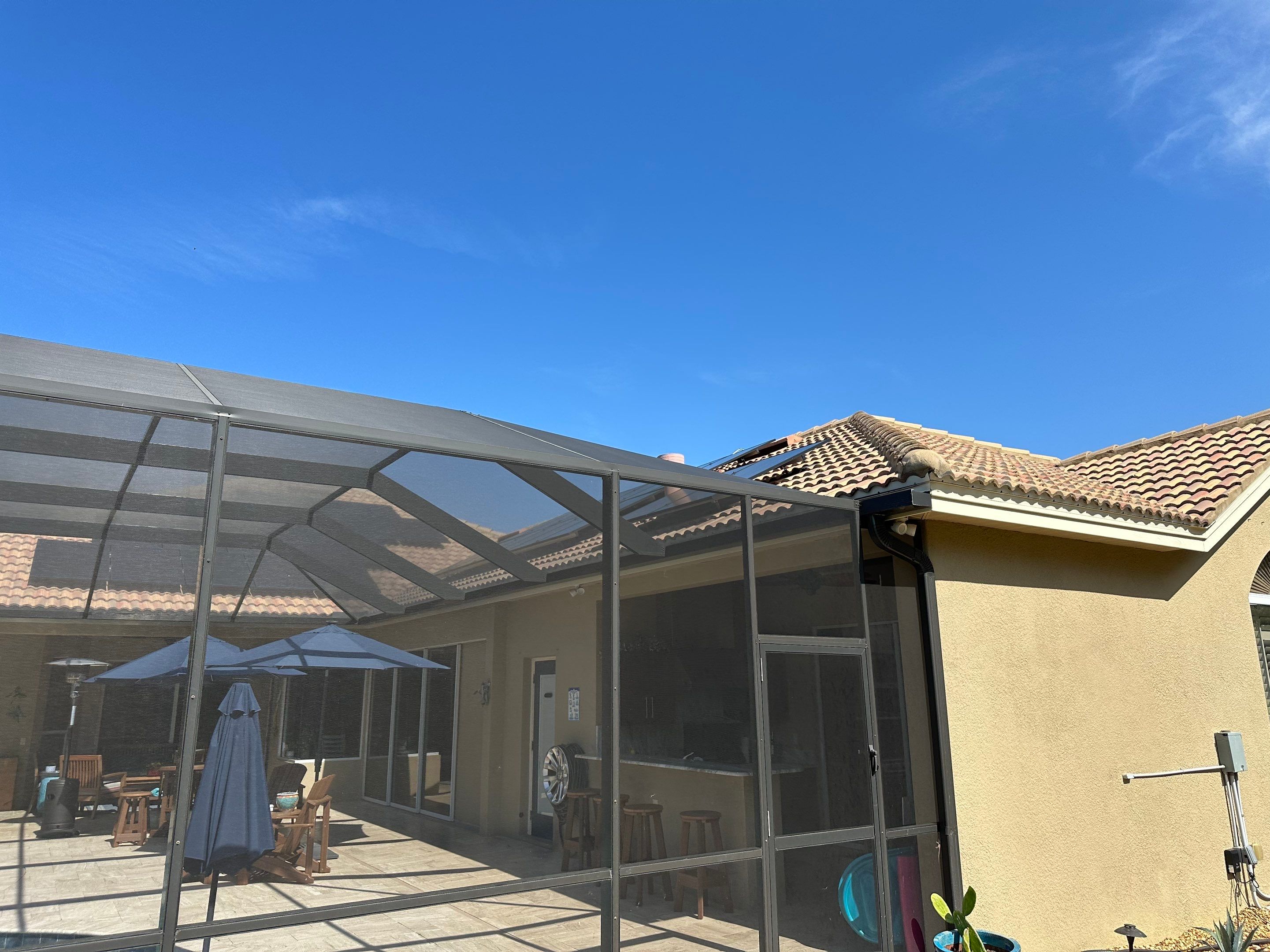 Concrete Tile Roof Cleaning in Winding River Community, Bradenton, FL | Sunshine AquaWash by Sunshine AquaWash
