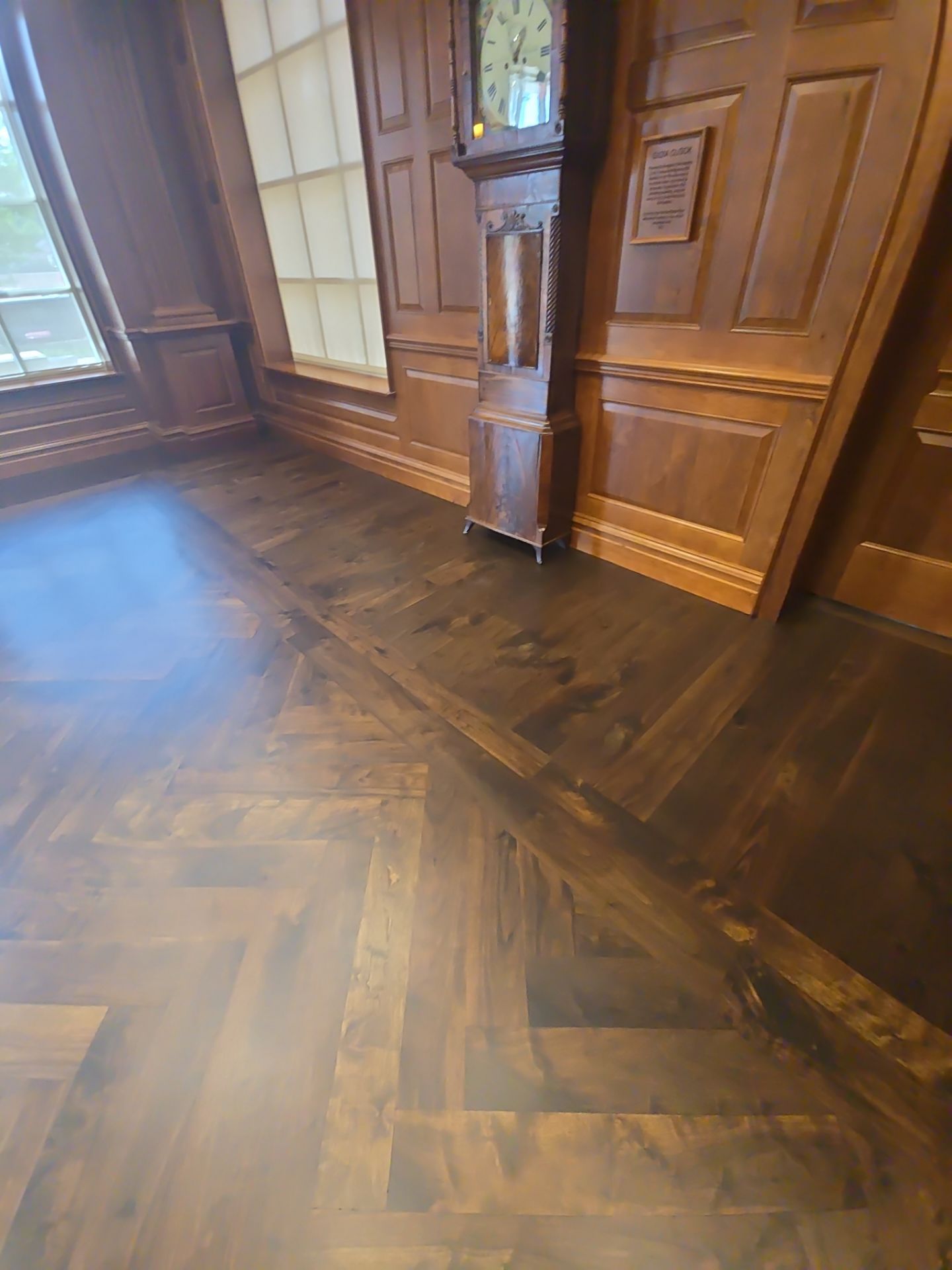 Patriotic Boys' School Refinish  by Footprints Floors of Nashville