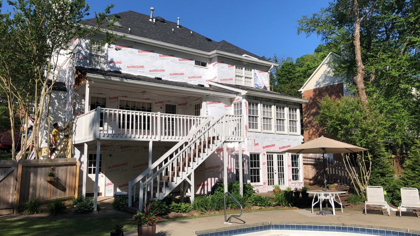 Siding Replacement and Full Exterior Repaint for Marietta Home by Swift Home Renovations