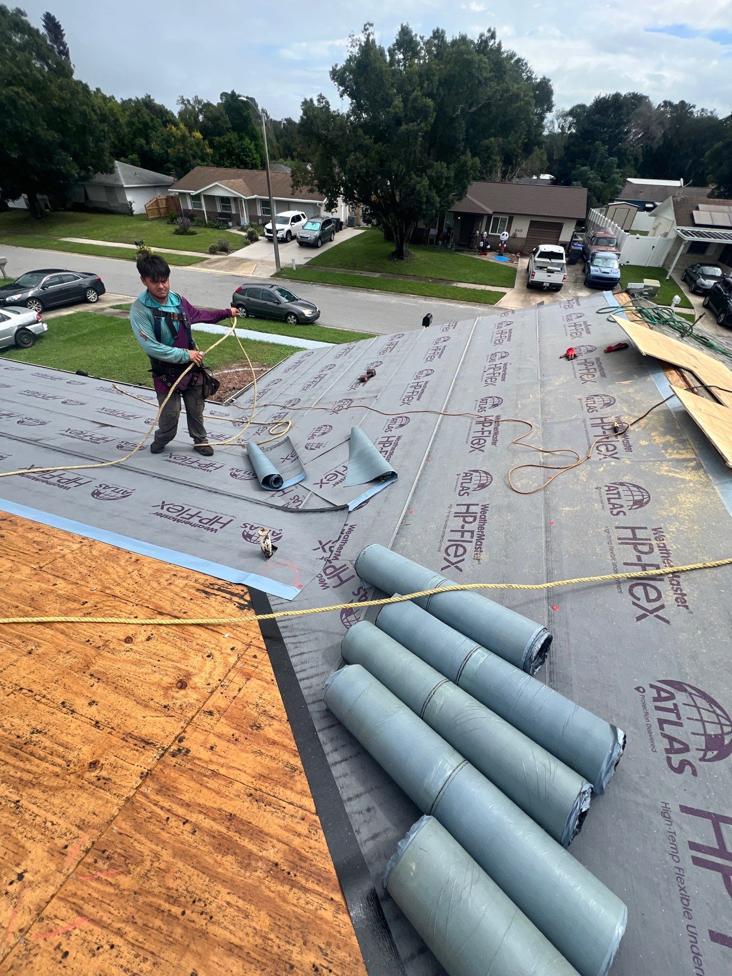 Permalock Metal Roofing Installation and Underlayment Replacement in Titusville by Pinnacle Roofing Group