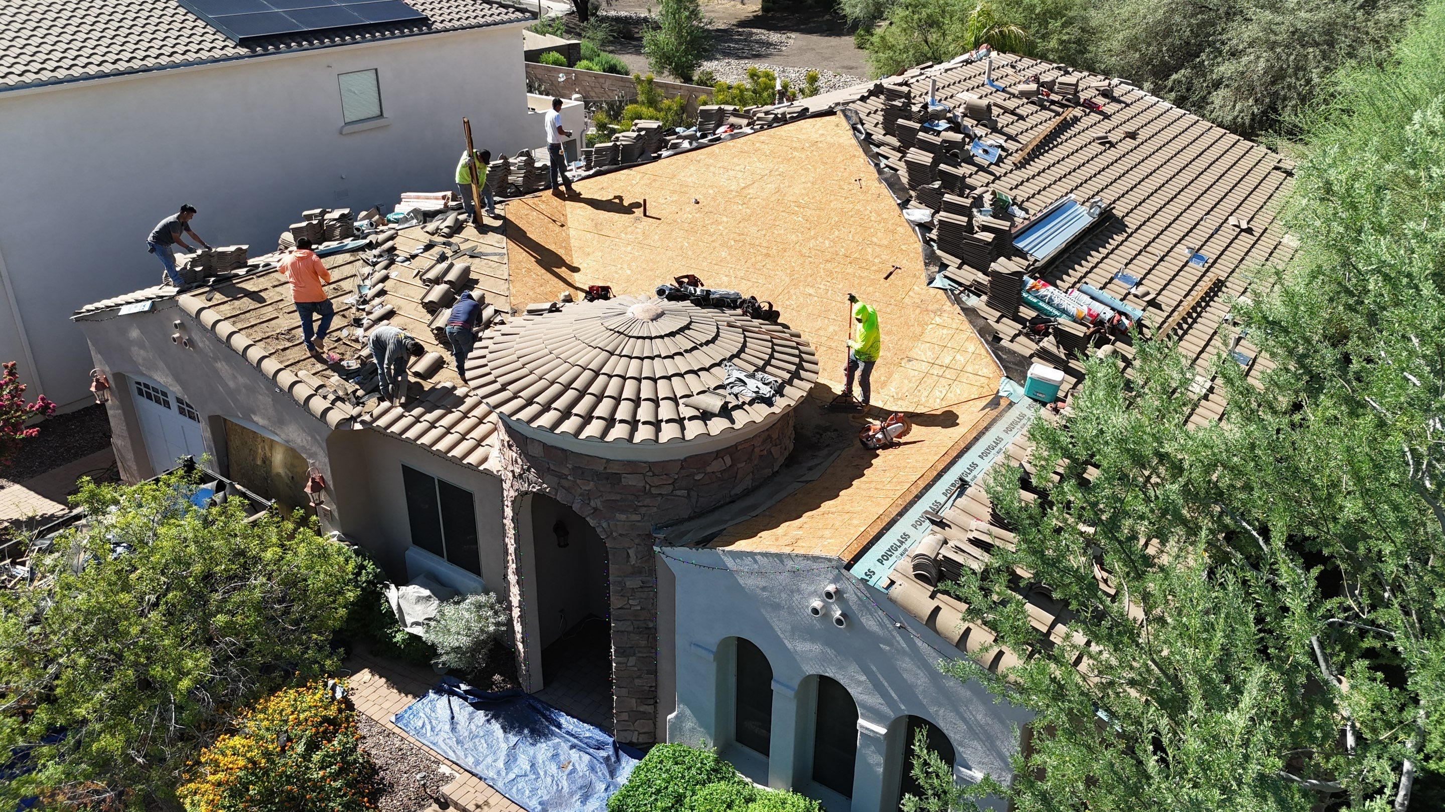 Project in Phoenix, AZ by Saint Roofing