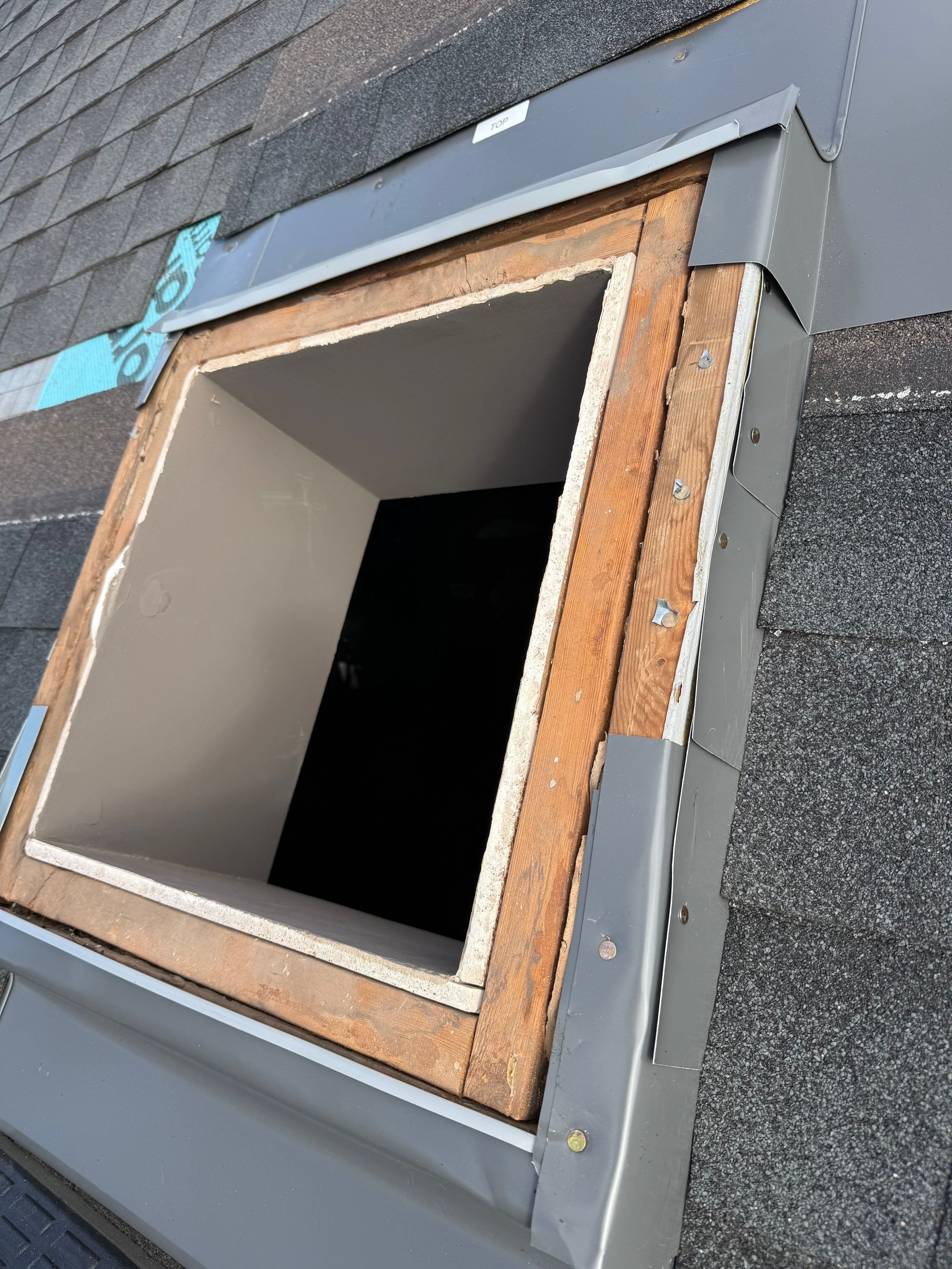 skylight installation in Edmond by McCann's Roofing and Construction