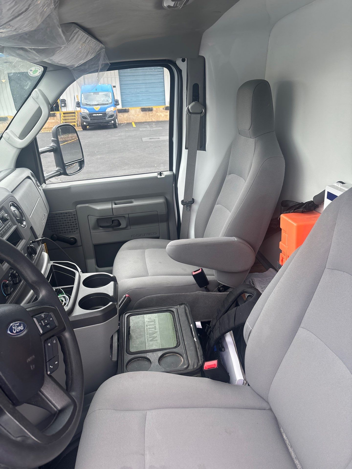 Taking Pride in our Work, Electrician Jose shows off his Clean Truck. by Proud Pops