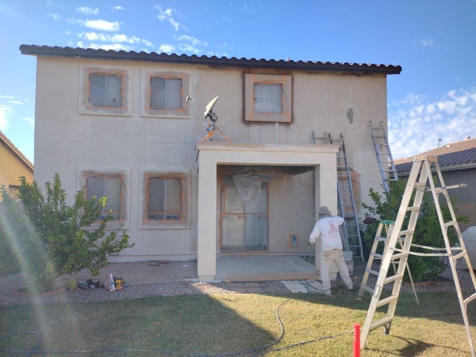 Exterior Painting using Dunn-Edwards EVERSHIELD®  by Crash of Rhinos Painting & Garage Floors