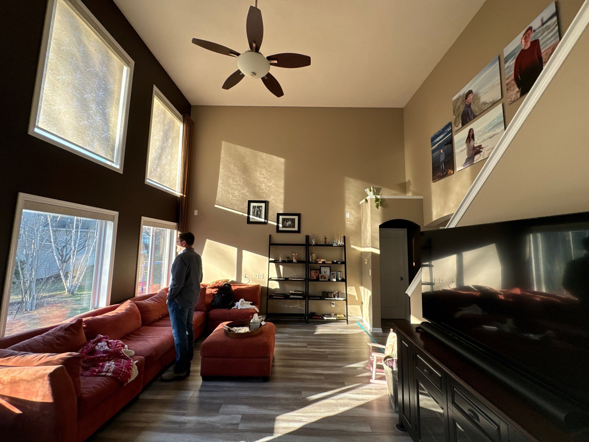 Main floor color change by Gordon Painting