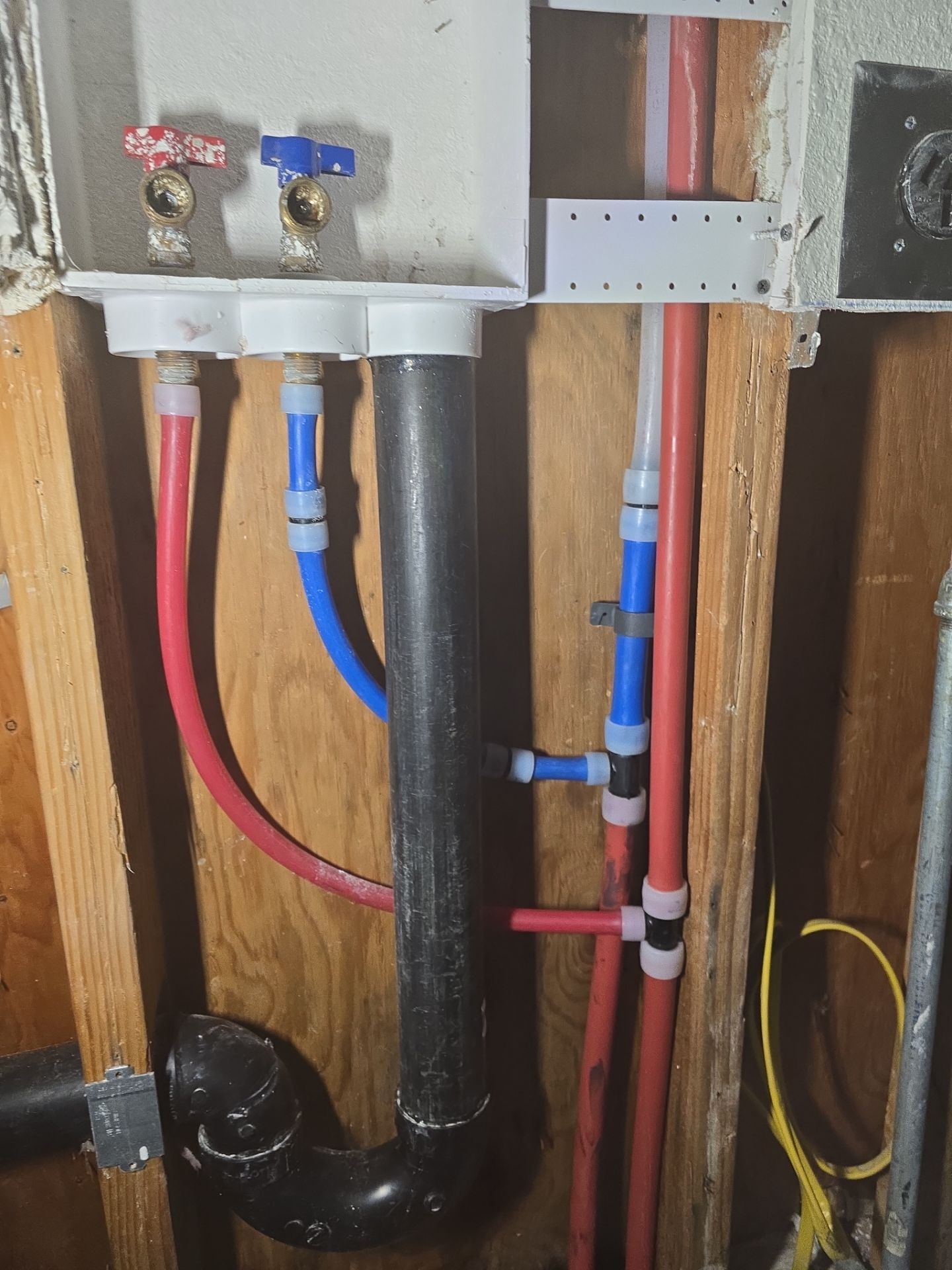 Hot & Cold Water Line Installation with Shut-Off Valves by Us Plumbing