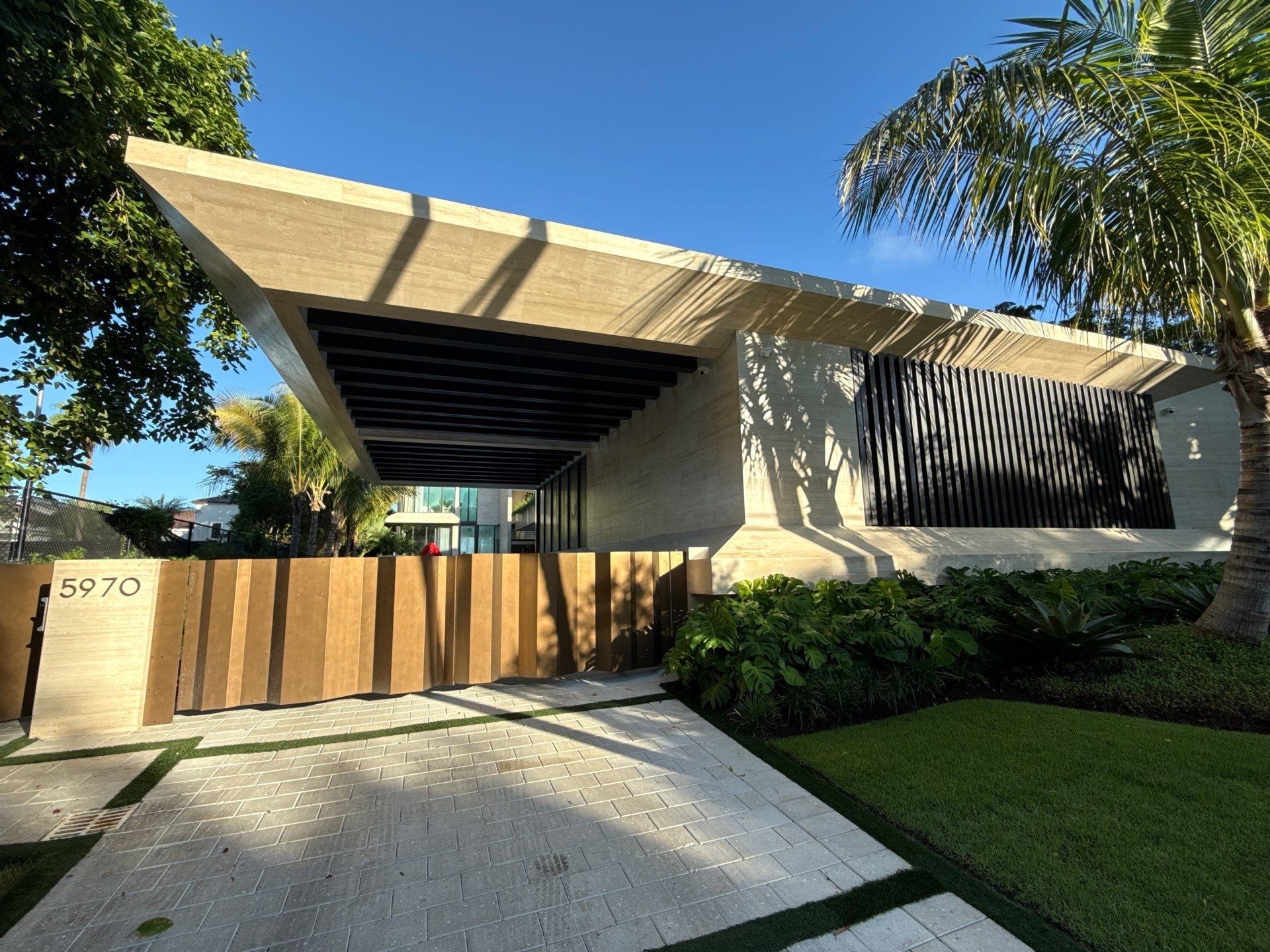 Custom Home in Miami Beach by Toledo Iron Works