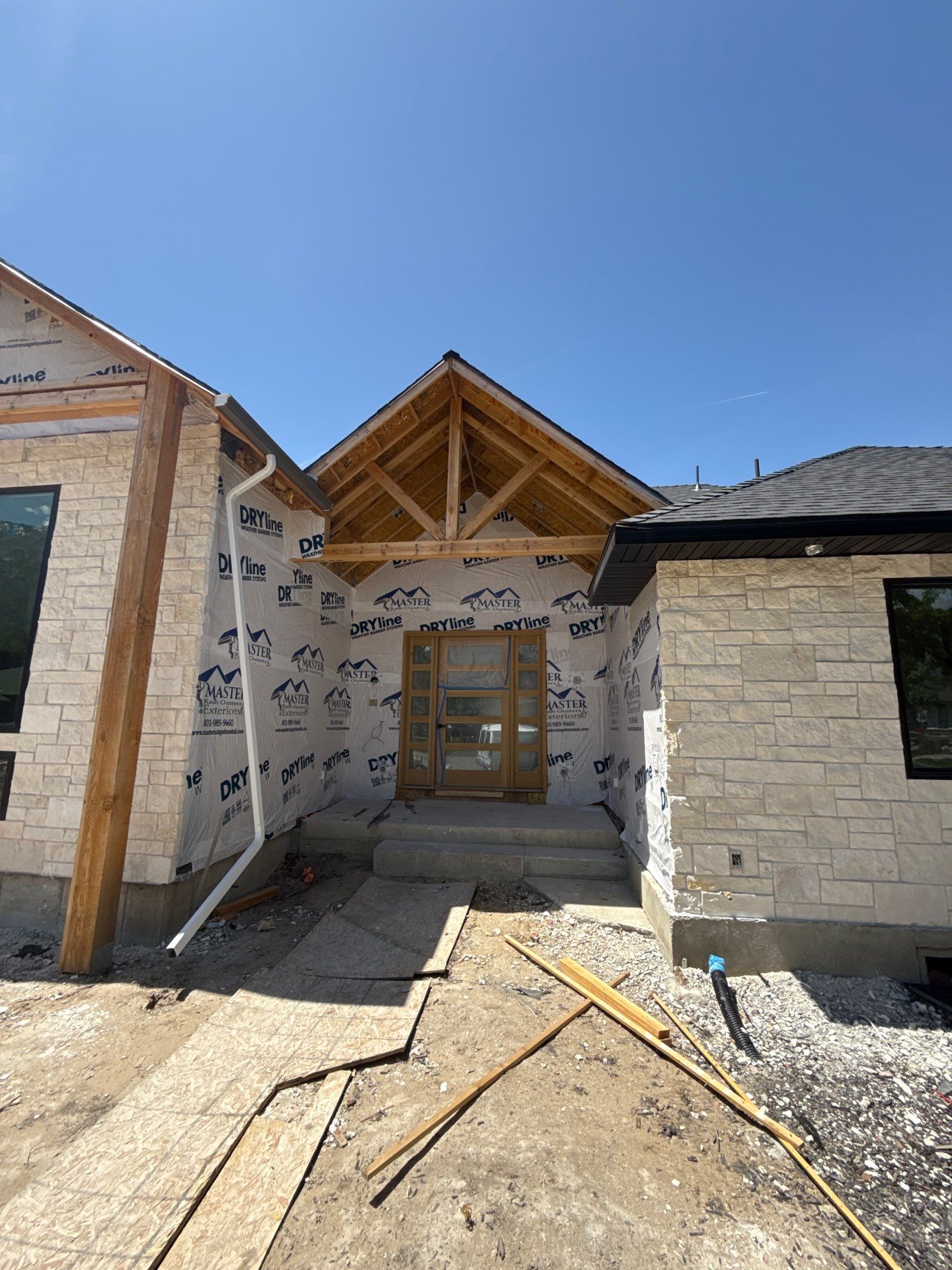 Project in Orem by Master Rain Gutters.