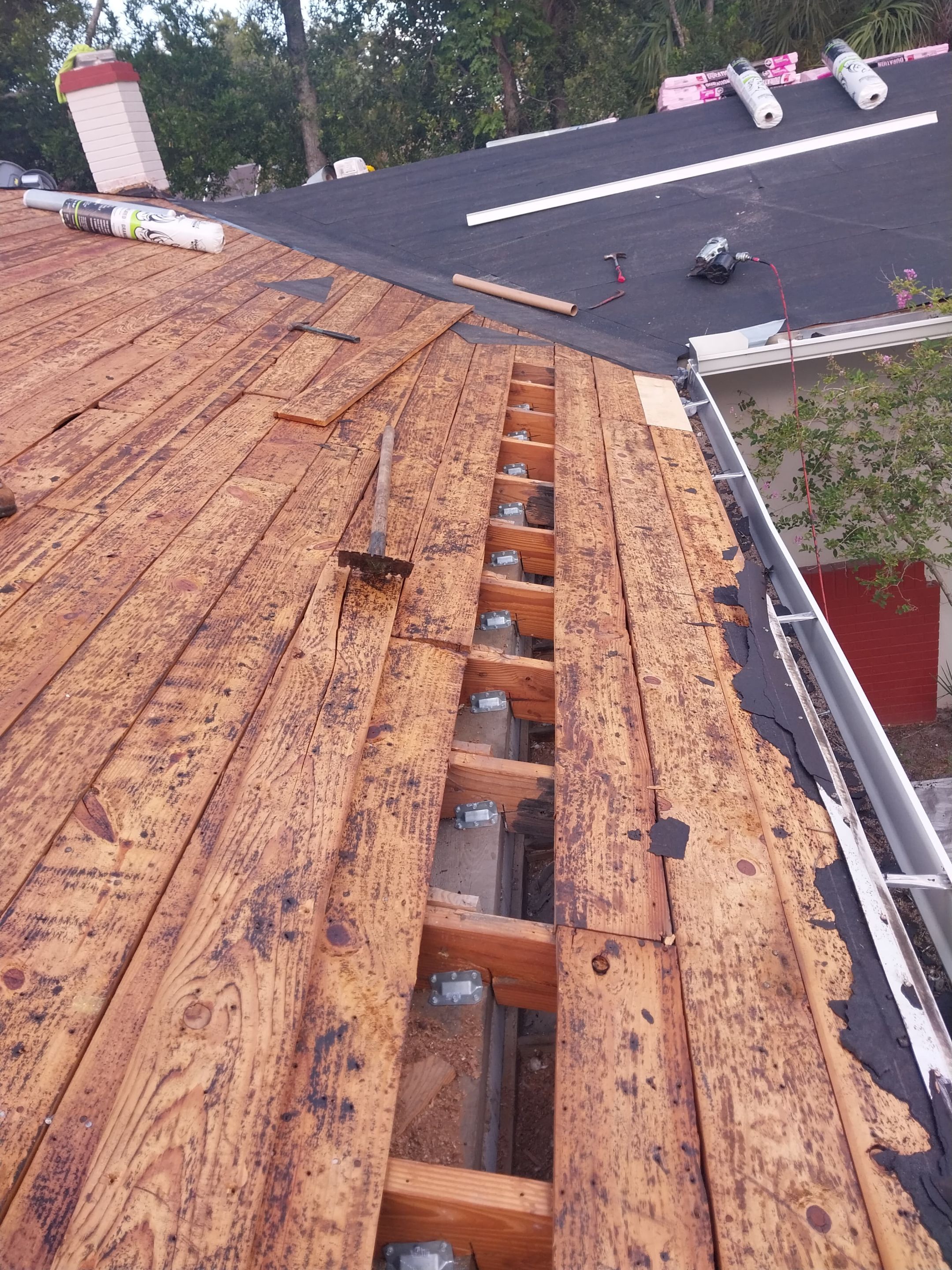 Project in St. Petersburg by Mitchell Roofing Company LLC 