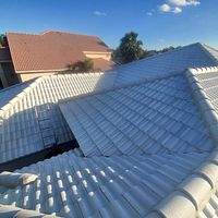 24ga 1.5" Mechanical Seam Regal White  by Total Roofing System The Metal Roof Experts
