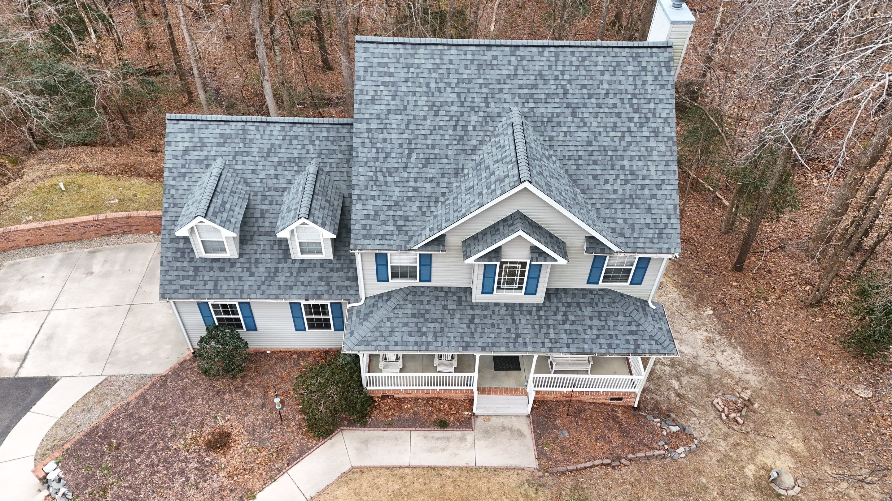 Full Roof Replacement and Gutter Installation in Gloucester by Cade Construction