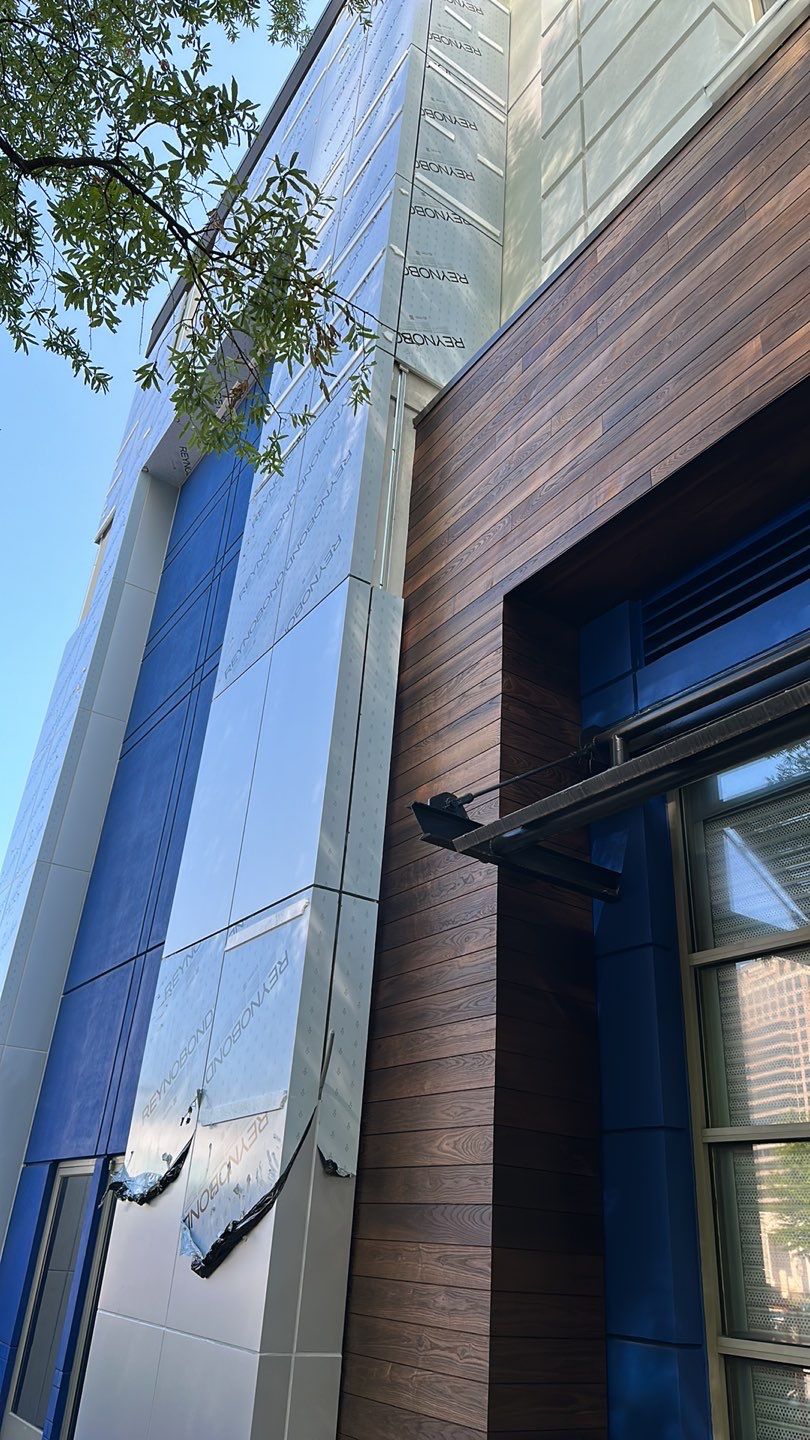 Exterior Installation using ACM Composite Panels by Infinity Metal Systems