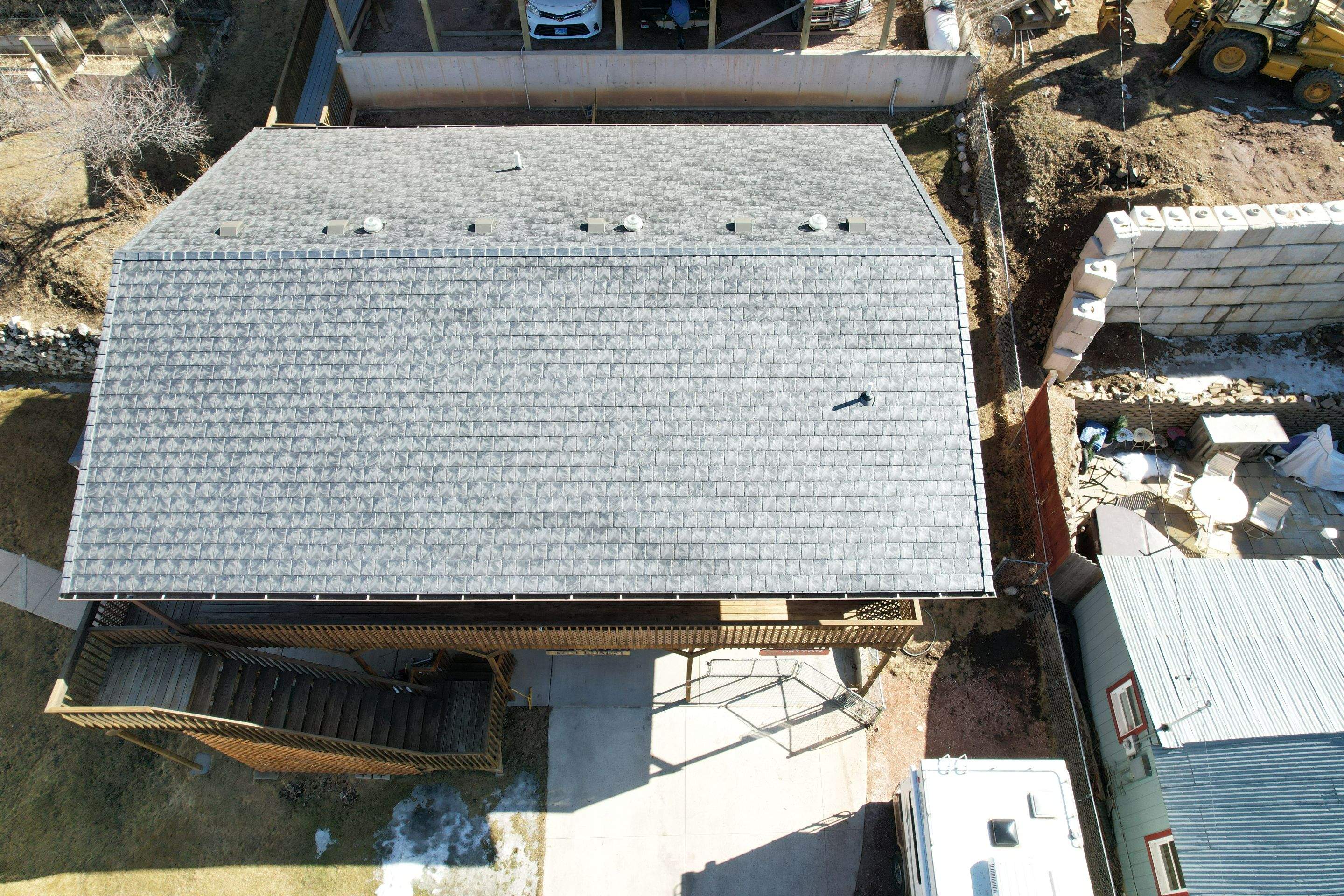 Hundreds of tires out of the landfill! by Weather-Tite Exteriors LLC