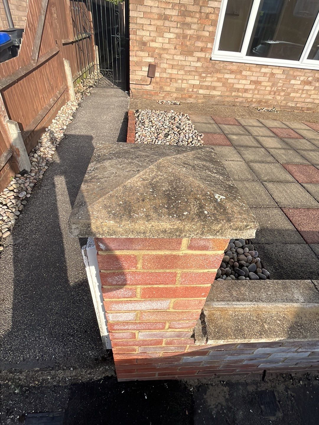 Driveway And Patio Clean using honda 21 ltr/min by Ges Exterior Cleaning ltd