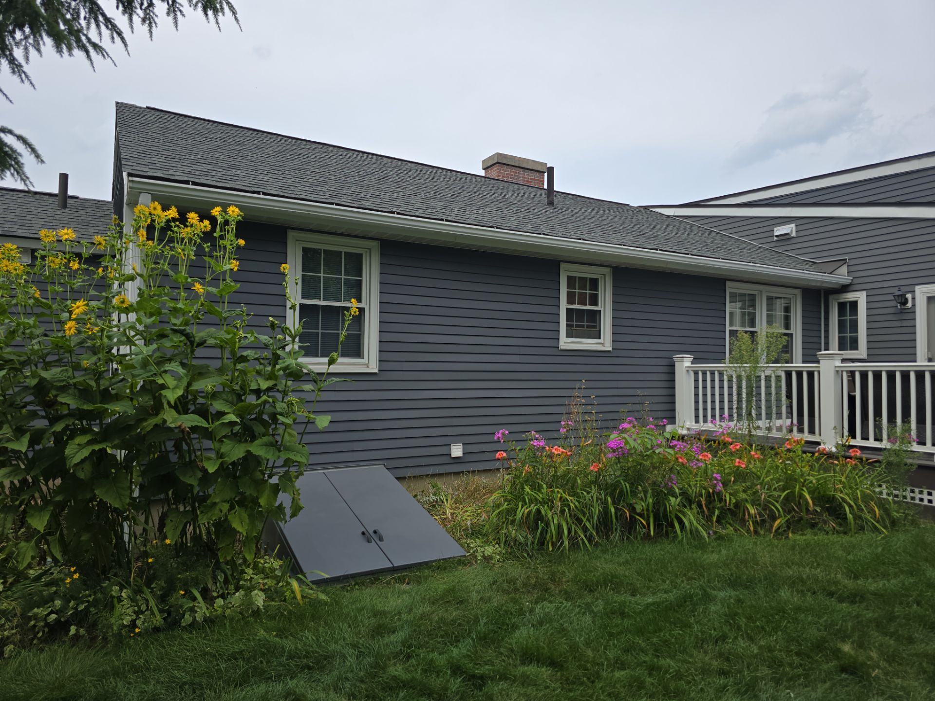Exterior Painting using Benjamin Moore Regal Select by The Persnickety Painters