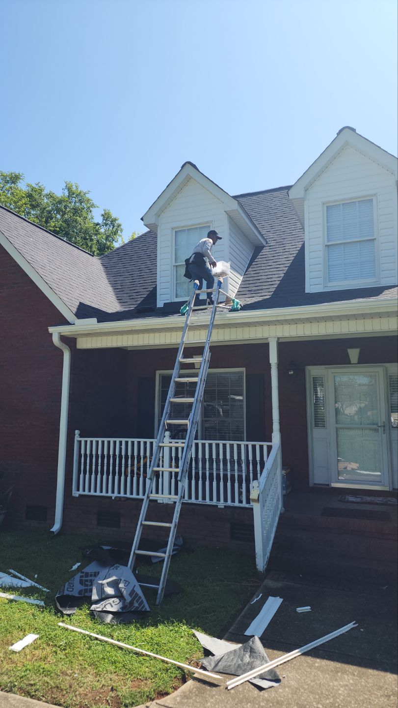 Residential Roofing Installation using Owens Corning® Oakridge Onyx Black by Indigo State Roofing