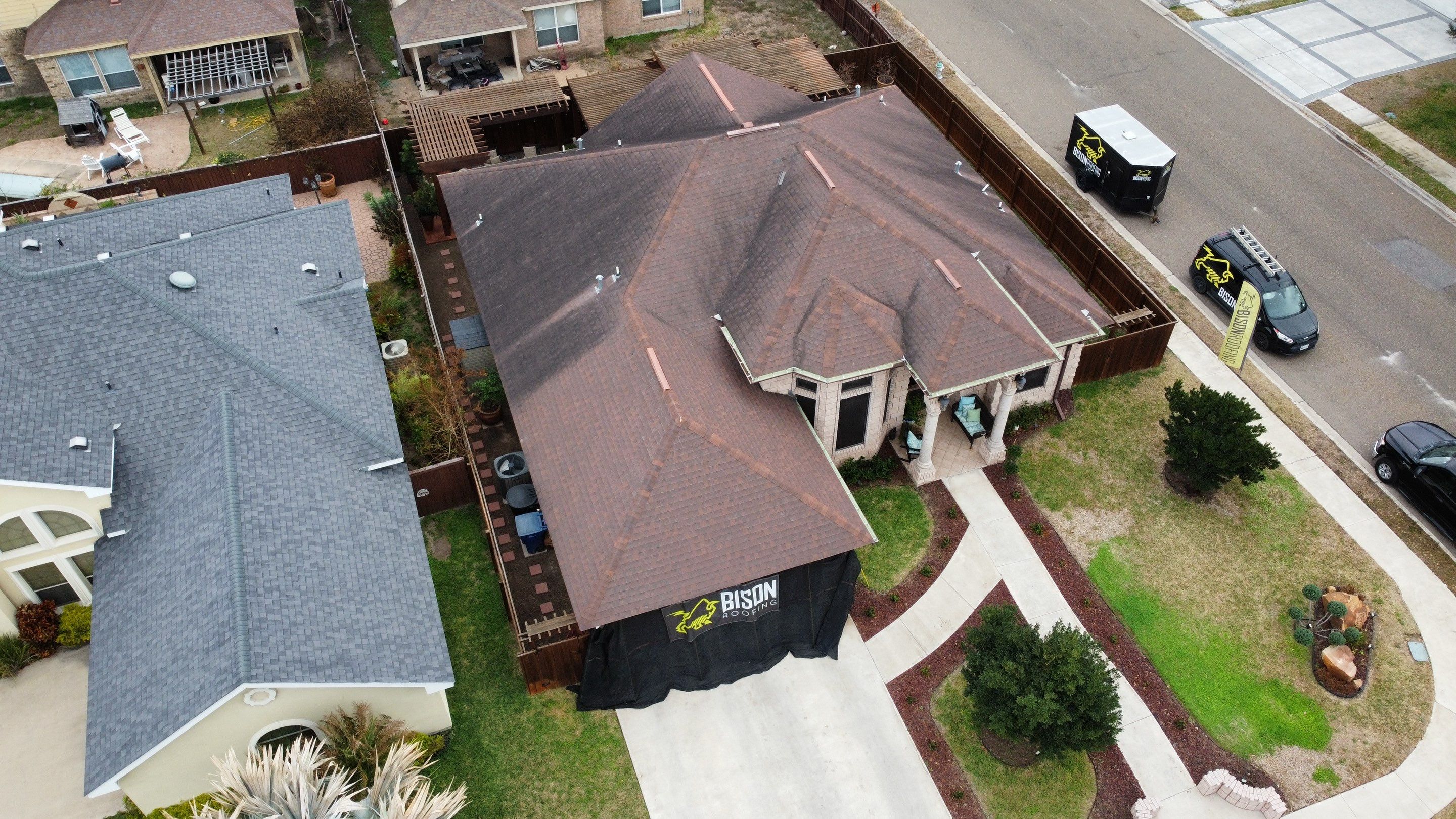 Decra Tile Roof Replacement  by Bison Roofing  