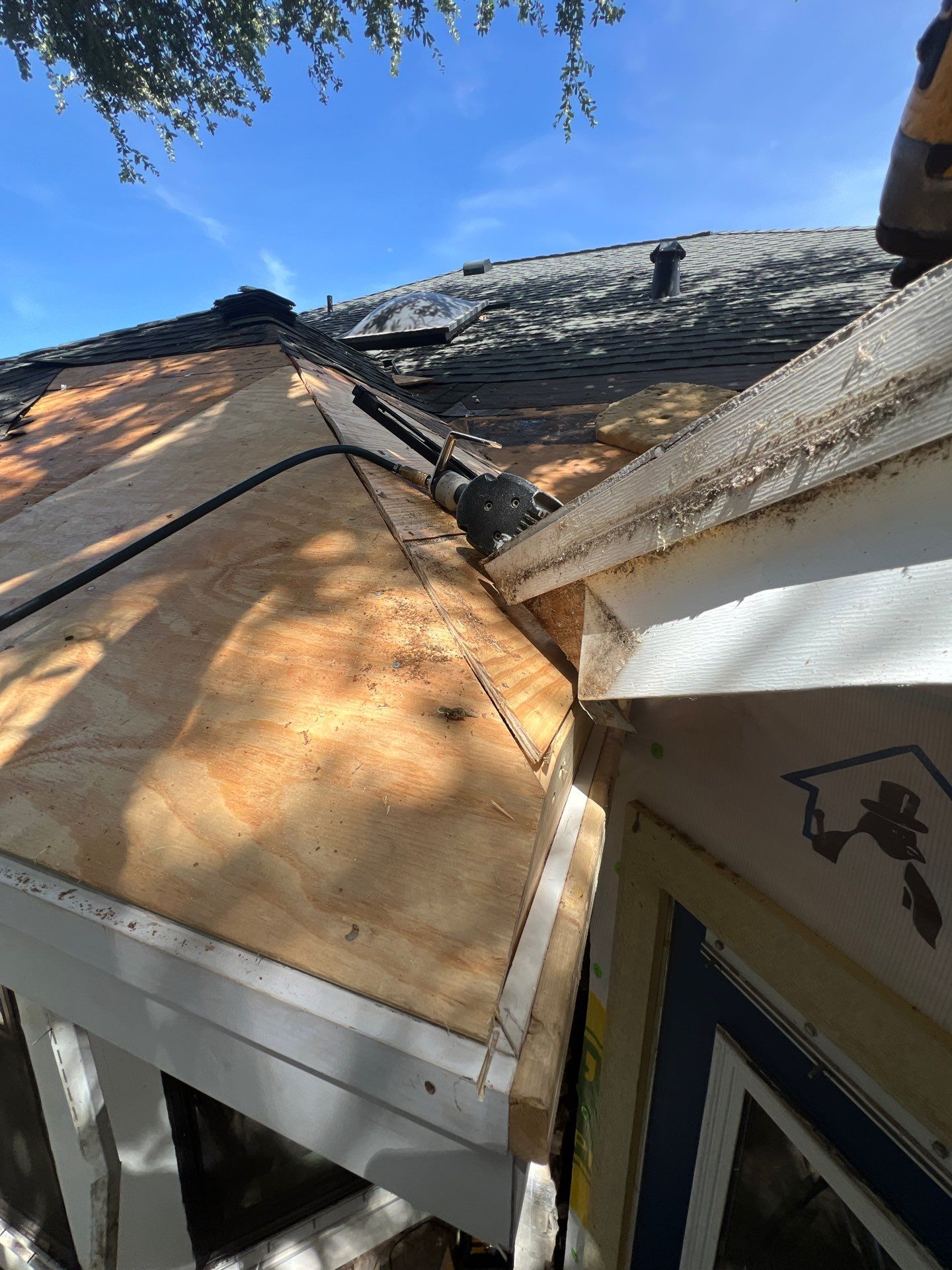 Rotting away under the Oaks by Bayfront Roofing and Construction