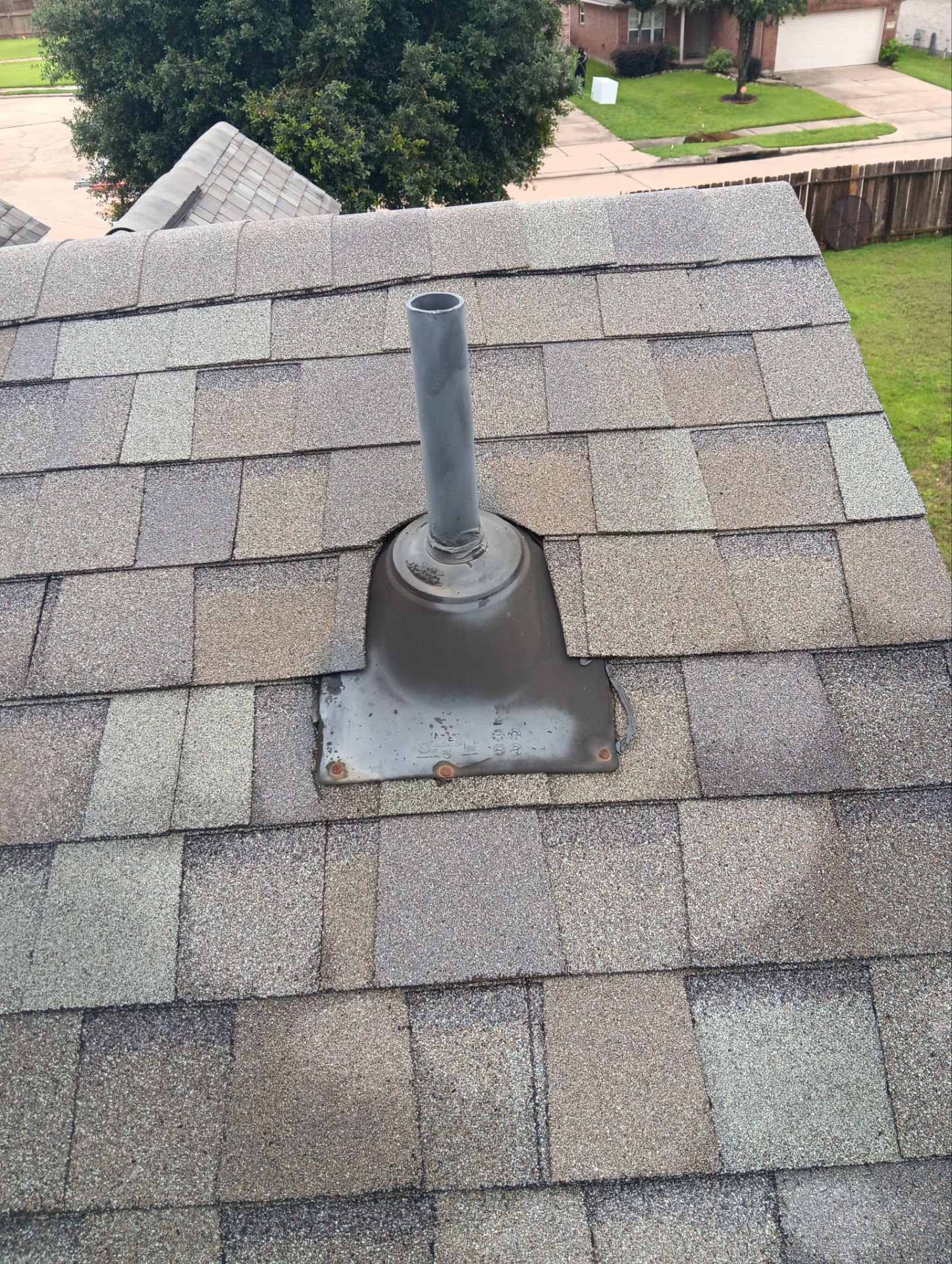 Hail Damage using Owen's Corning Duration (Lifetime) Shingles by Roof Repair Company