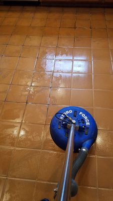 Cleaning Tile, Never Cleaned Before