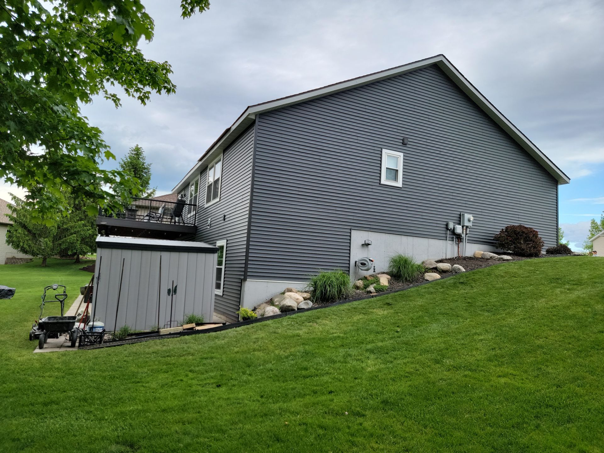 Siding Installation using Royal Brand Siding by Avalon Roofing and Exteriors