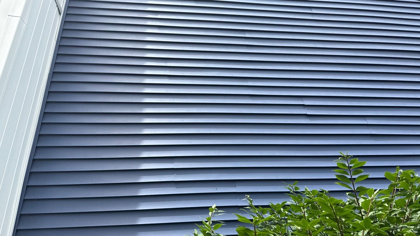 Siding Replacement using Certainteed Restoration Classic D4 Midnight Blue by 180 Contractors