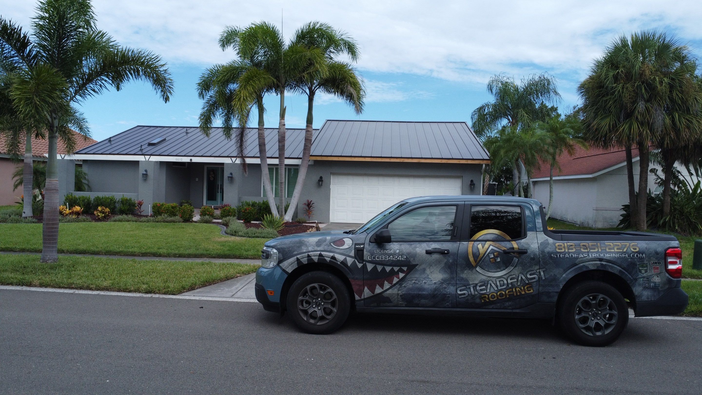 Roof Replacement in Apollo Beach, FL. by Steadfast Roofing