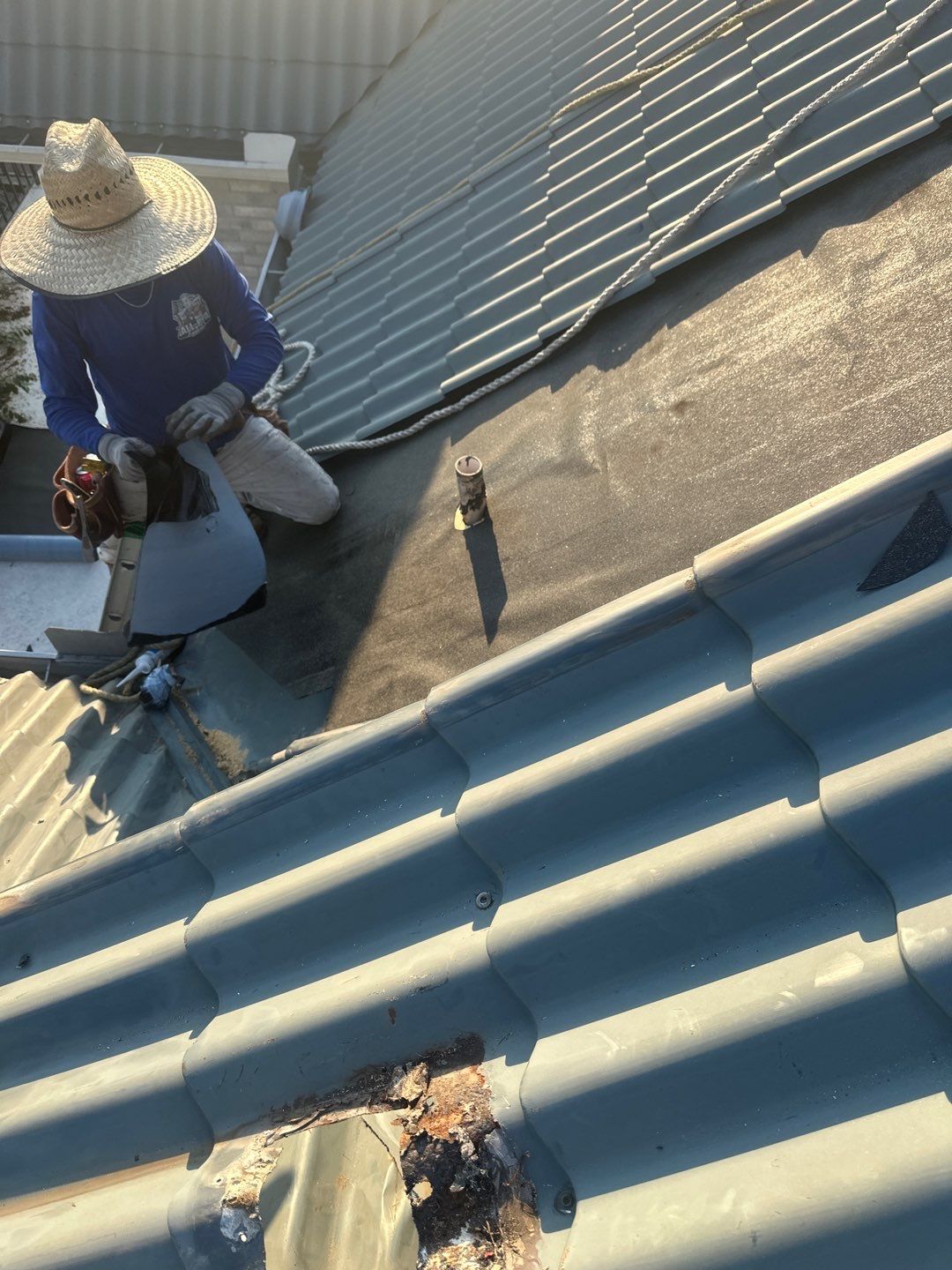 Residential Roofing Repair using Owen's Corning Duration (Lifetime) Shingles by Roof Repair Company