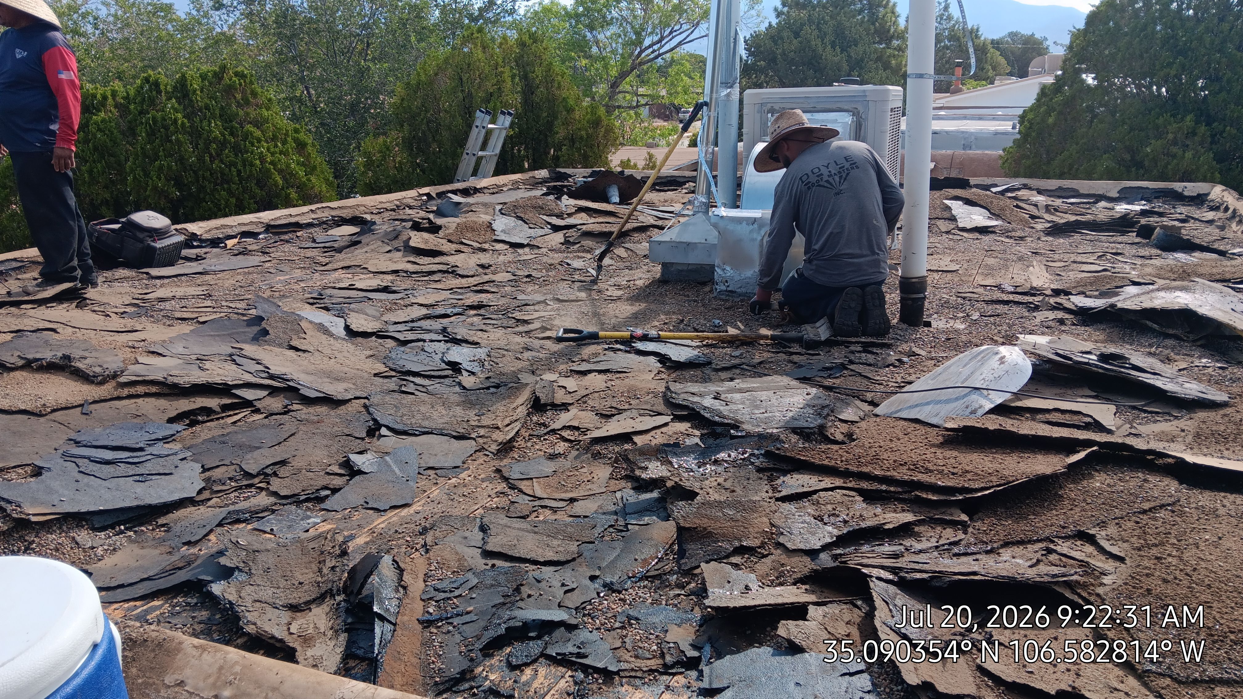 Albuquerque TPO Roof Replacement With EPS Taper slope by Doyle Roof Masters Inc