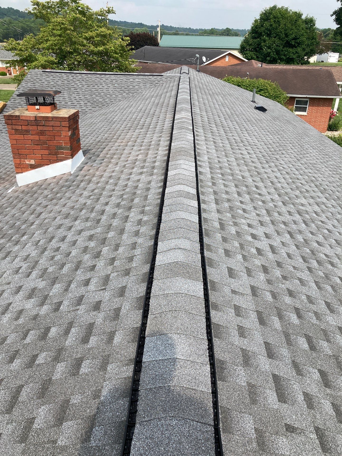 Residential Roofing Installation using GAF Timberline HDZ Pewter Gray by Rainstoppers Roofing