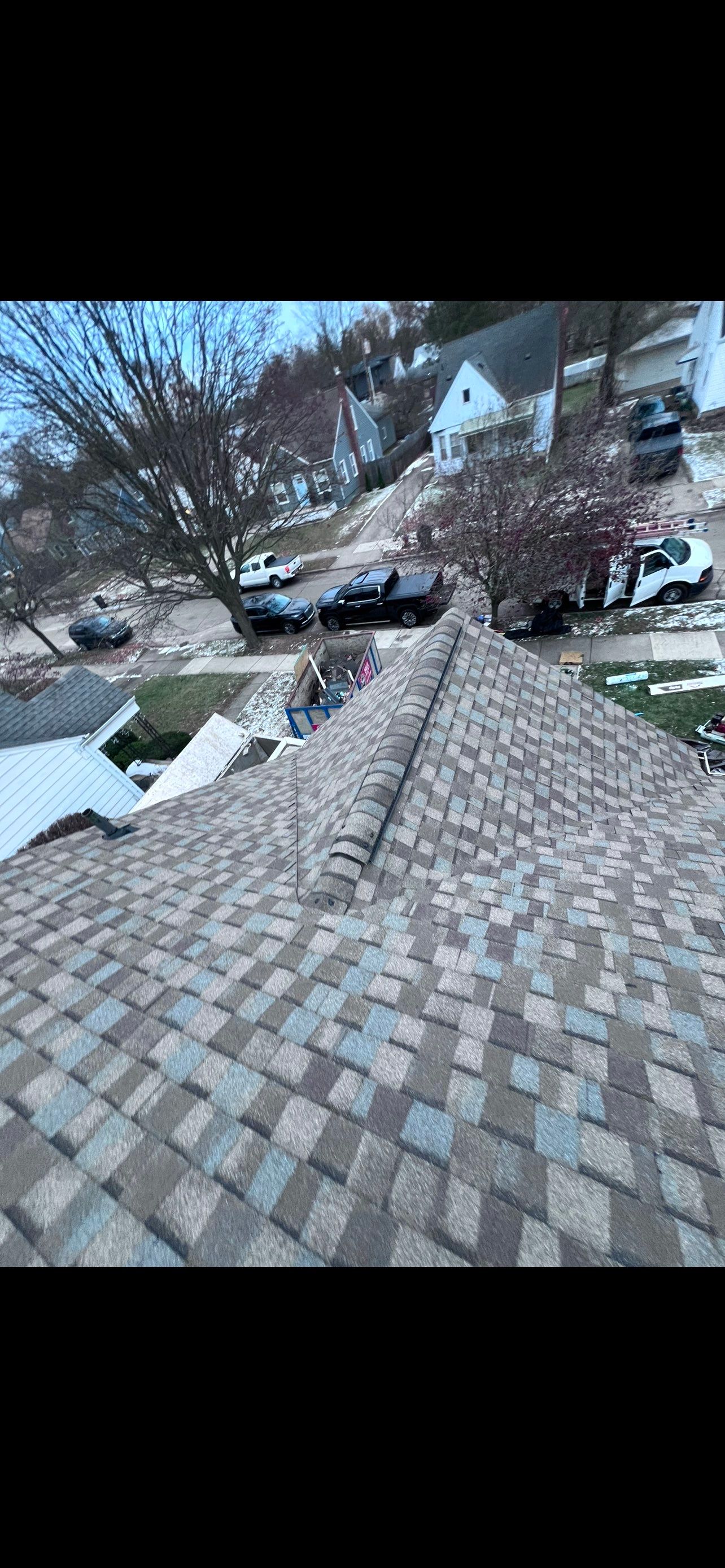 Project in Royal Oak by Eave Roofing