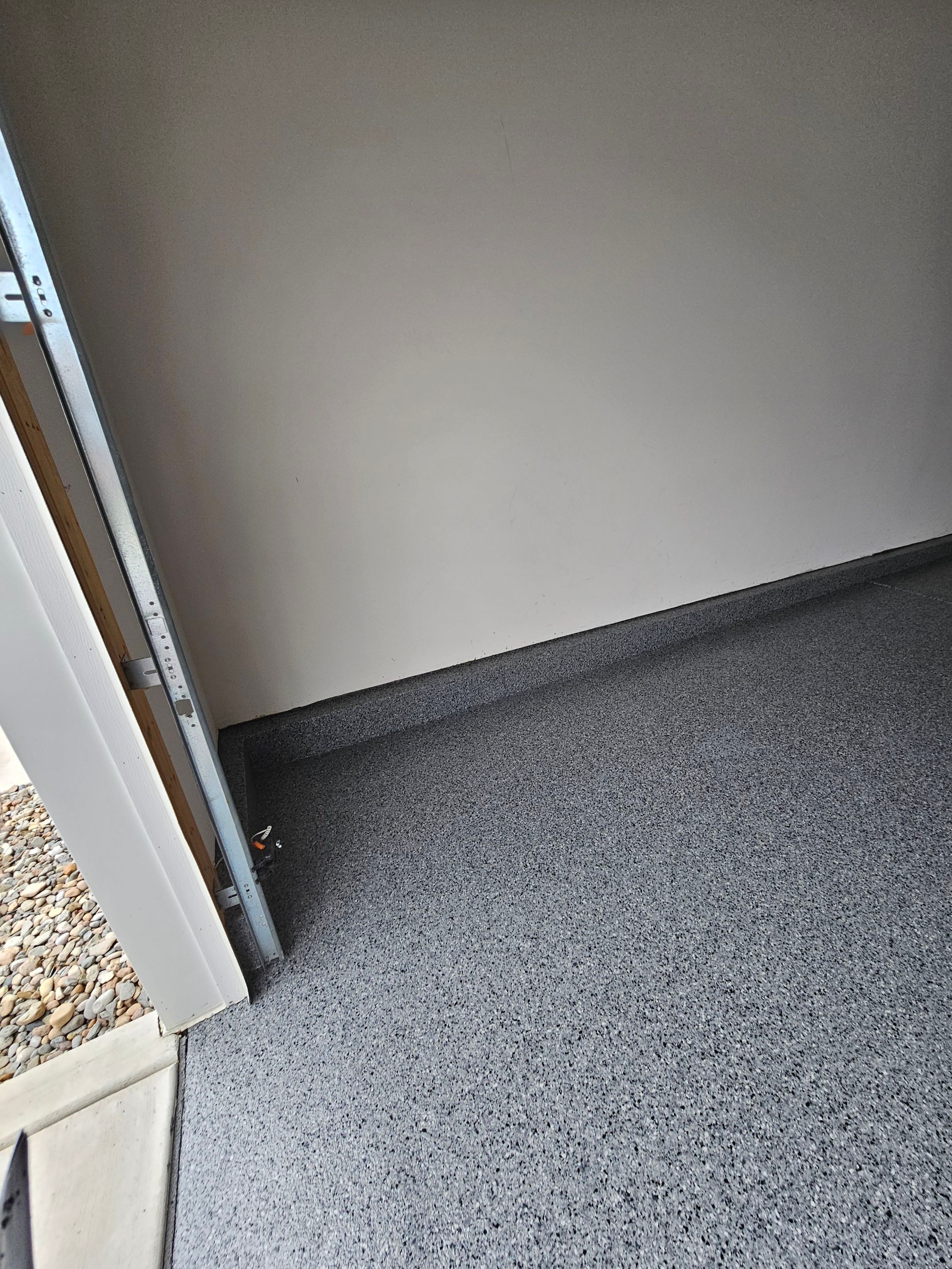 Nightfall Flake Garage Floor  by Level 10 Coatings
