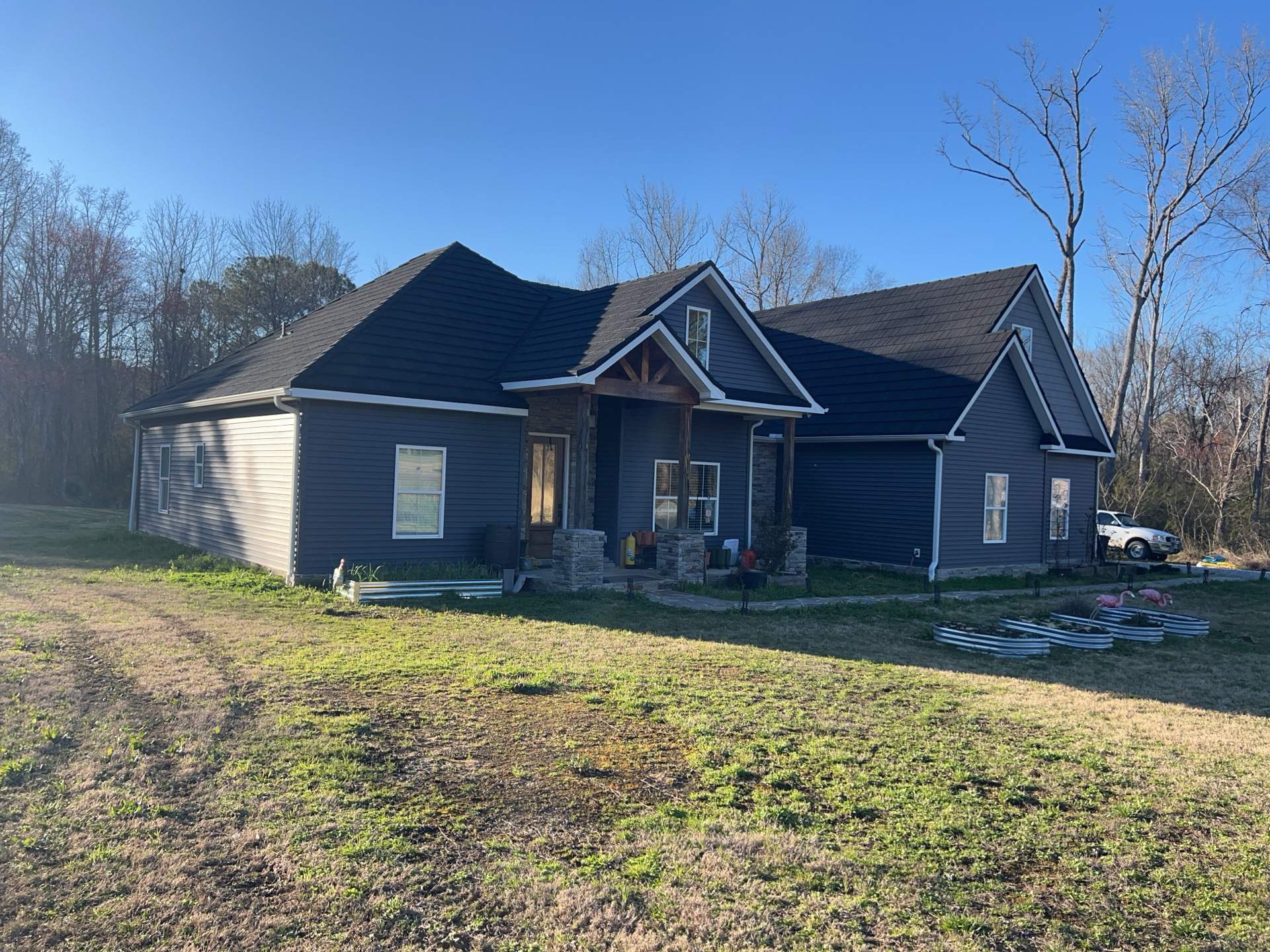 Siding Replacement using James Hardie Countrylane Red by Freedom Exteriors