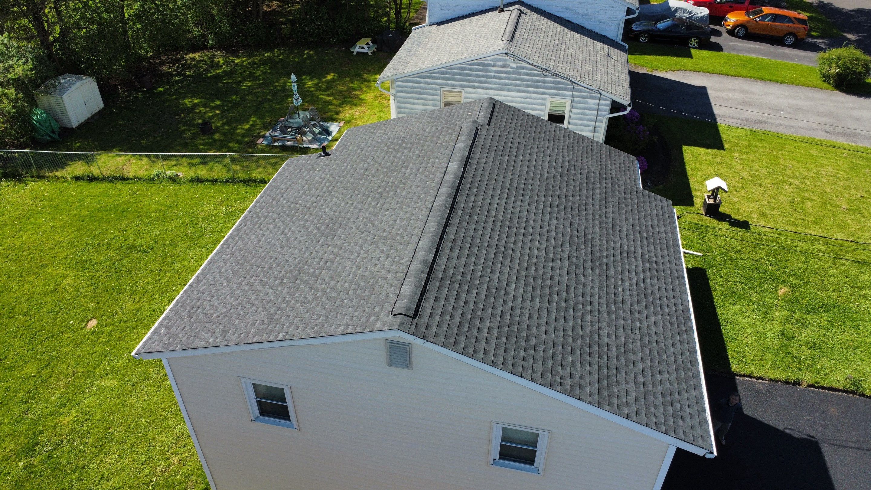 🔨 Roof Replacement Completed in Liverpool, NY | GAF Shingles 🏠 by Alpha Omega Roofing LLC