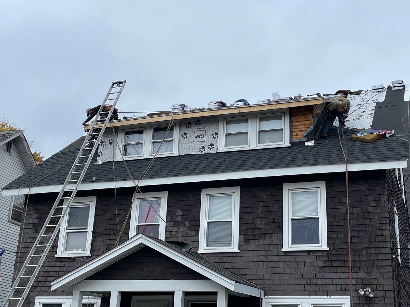 Residential Roofing Installation using GAF Timberline HDZ by Sensible Home Solutions