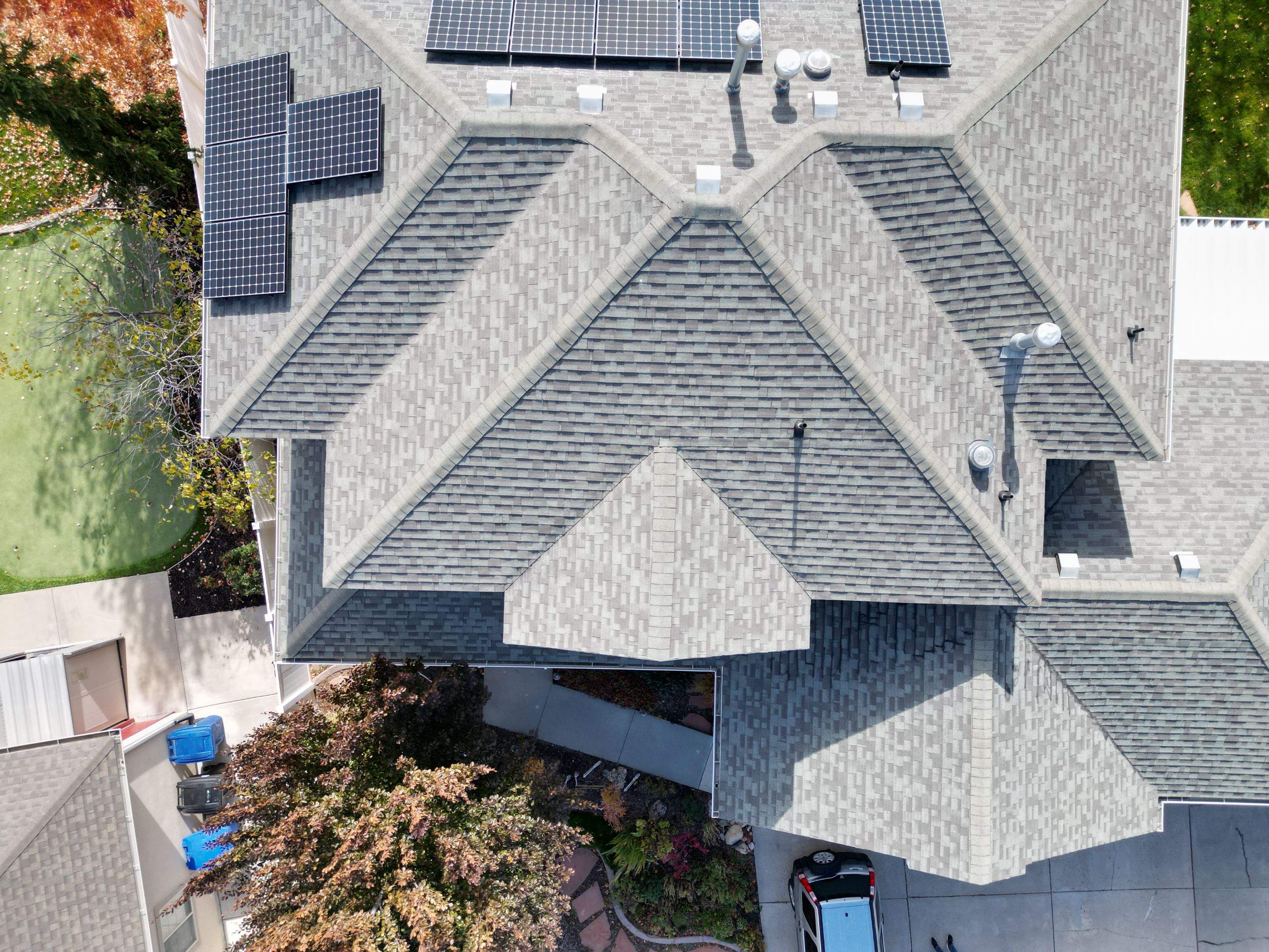 Granite Gray Shingles by Reimagine Roofing