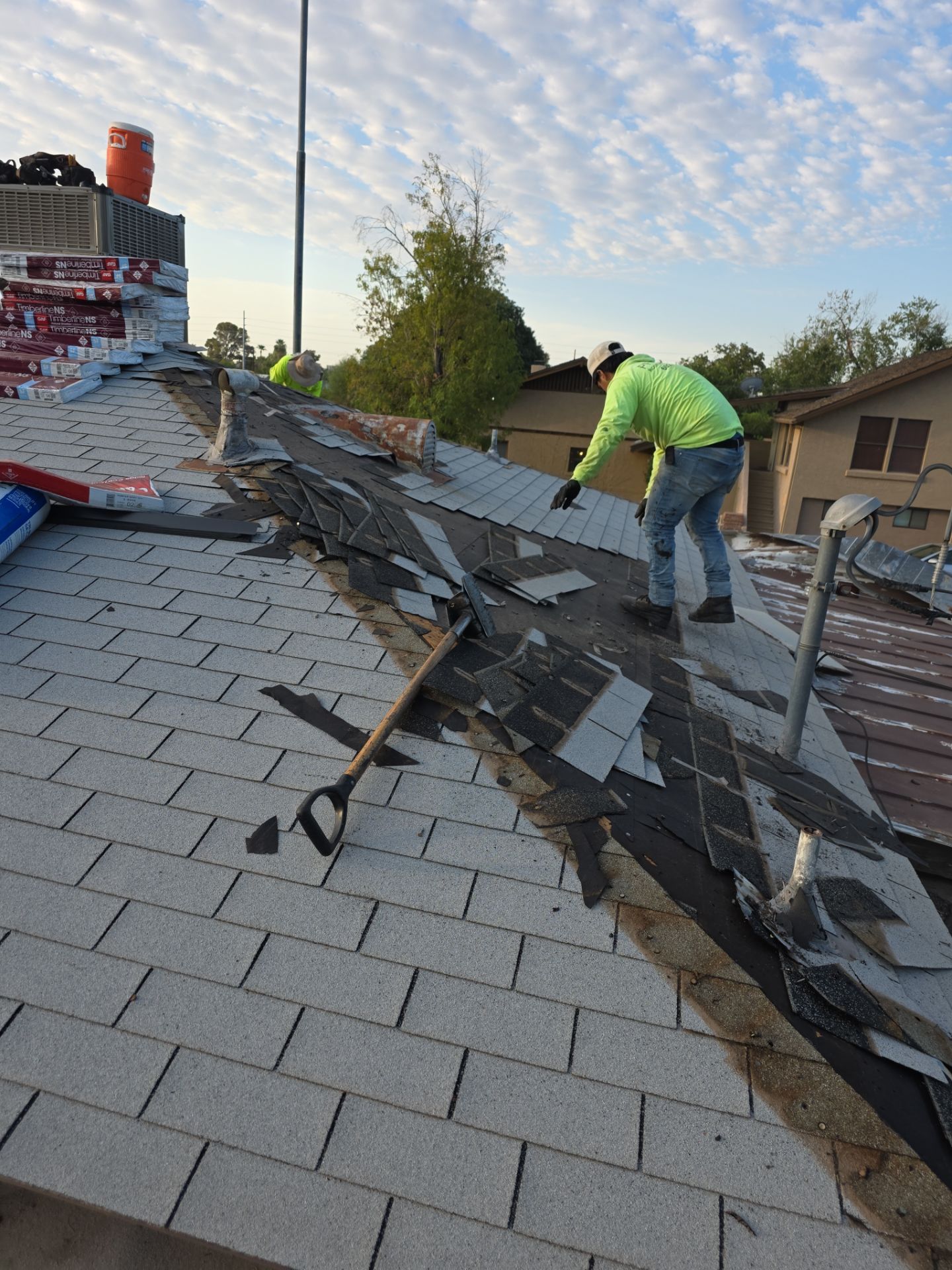 Residential Roof Install using GAF by Weather-Tite Roofing