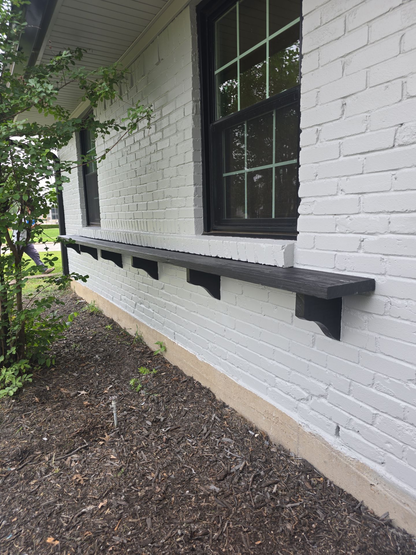 Exterior Home Paint Project with Different Surfaces by SLM General Contractors & Roofing