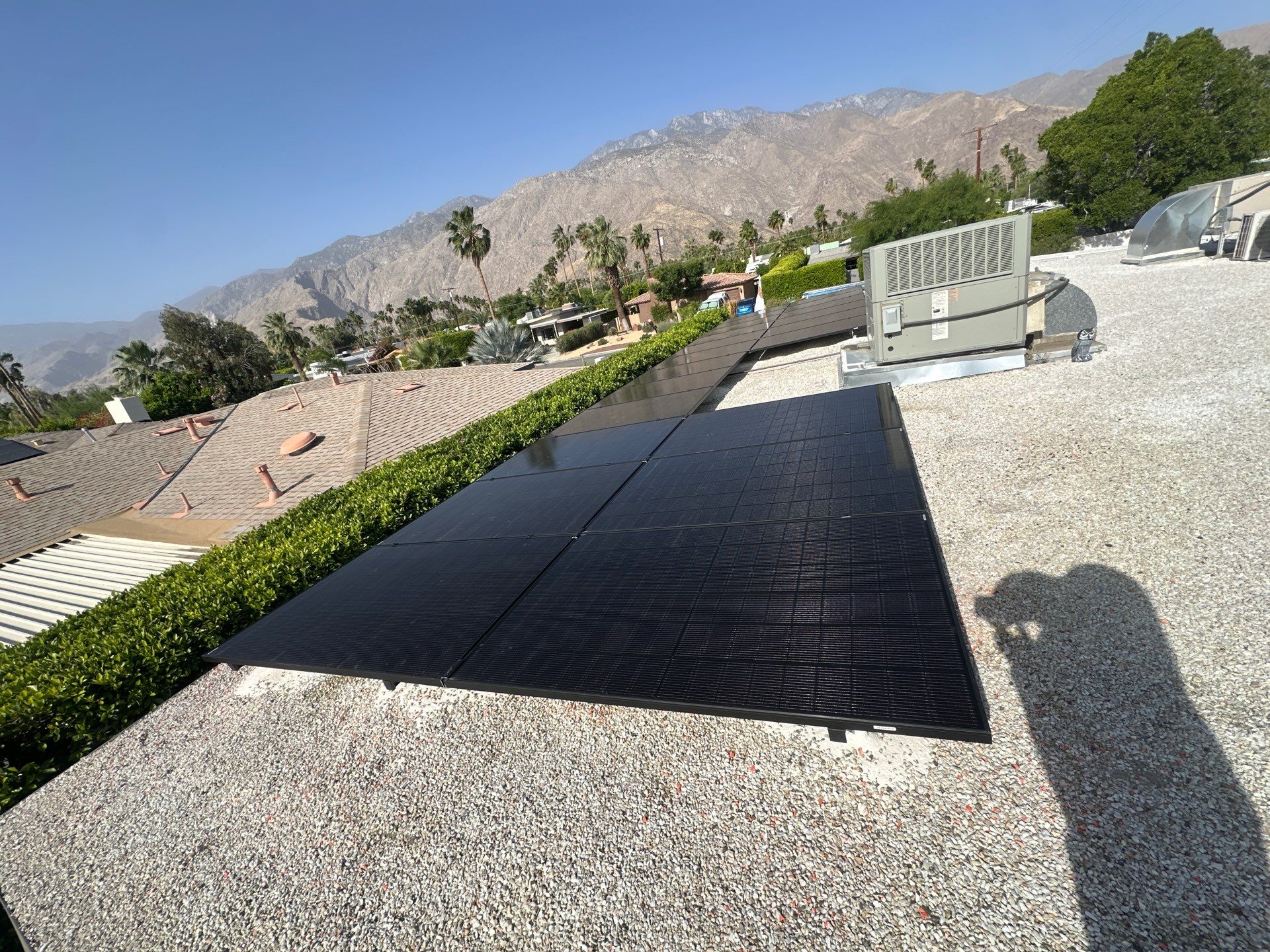 Project in Palm Springs, CA by Goat Solar Inc. 