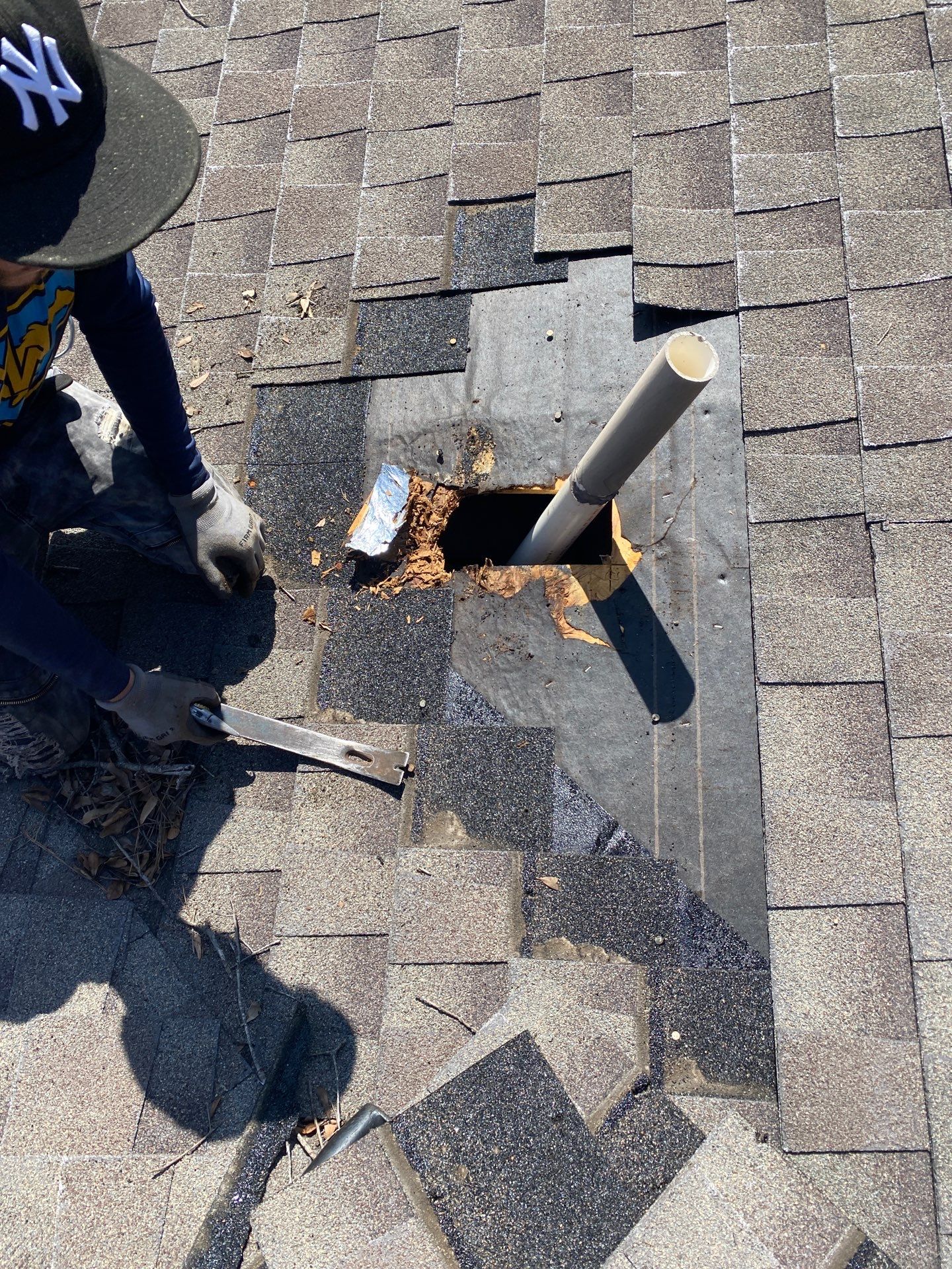Residential Roofing Repair using Owen's Corning Duration (Lifetime) Shingles by Roof Repair Company