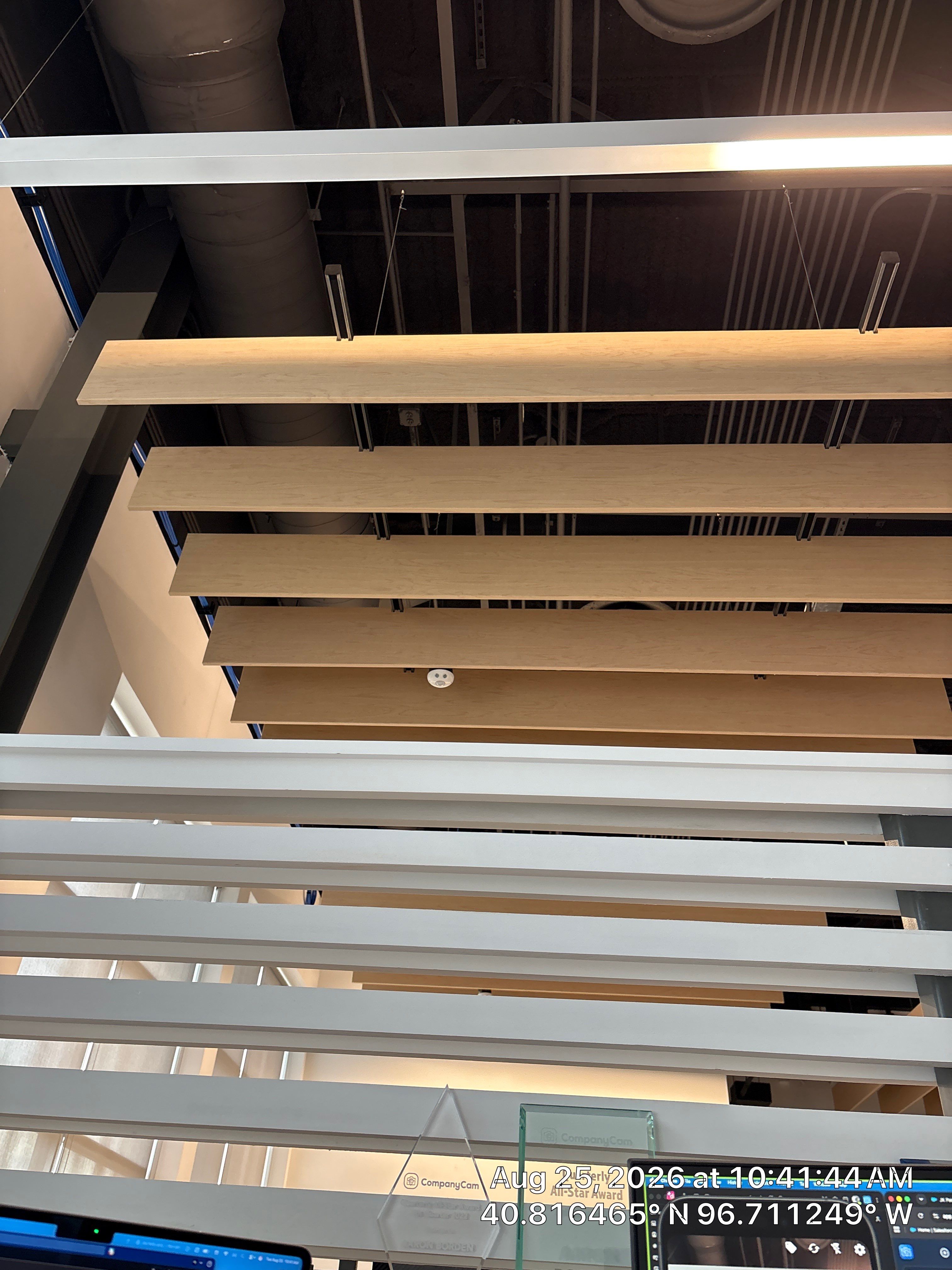Modern Office Interior Painting and Industrial Ceiling Updates in Lincoln by CompanyCam Sales Demo