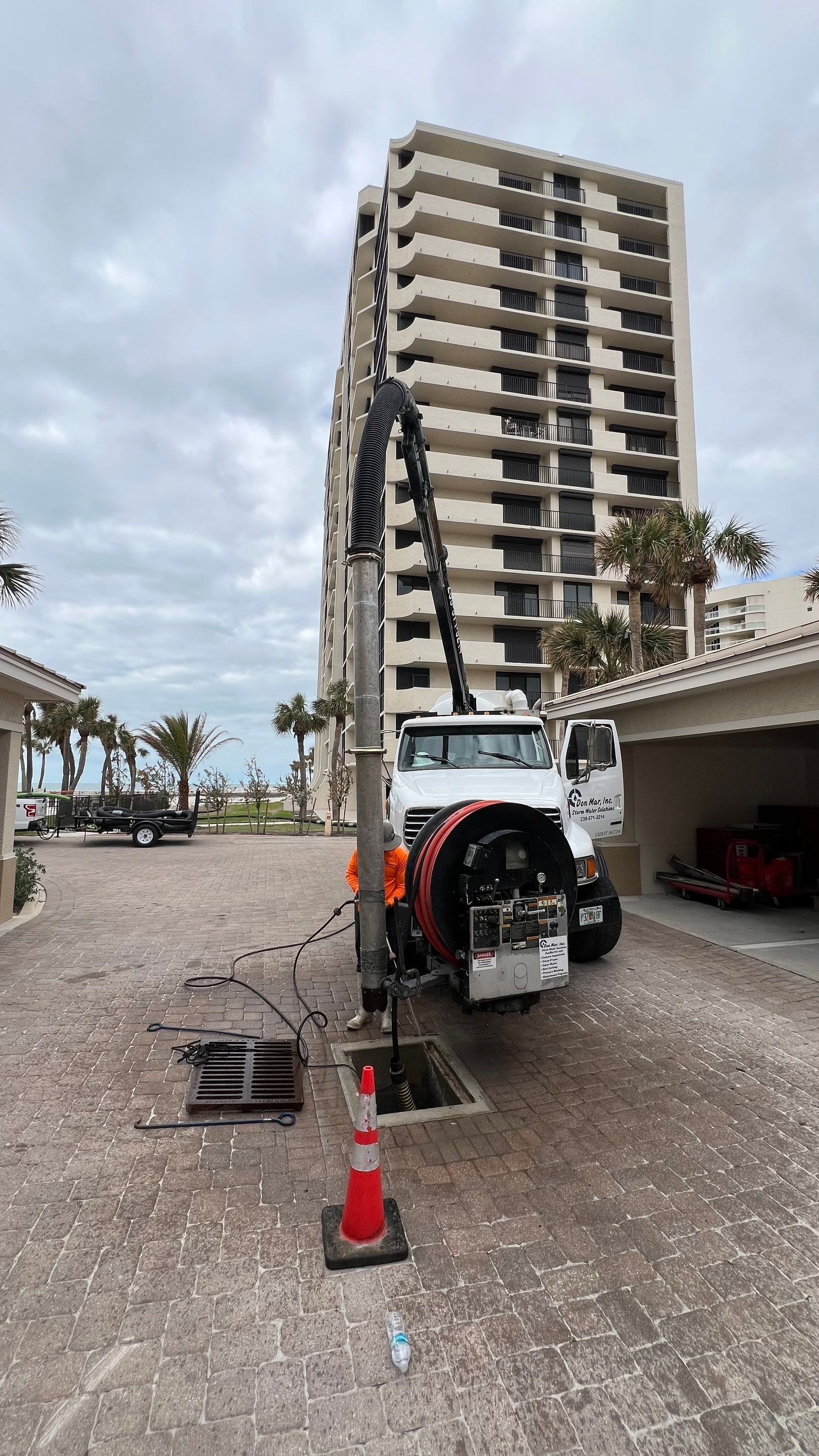 Condo Storm Water System Maintenance by Don Mar, Inc. Storm Water Solutions