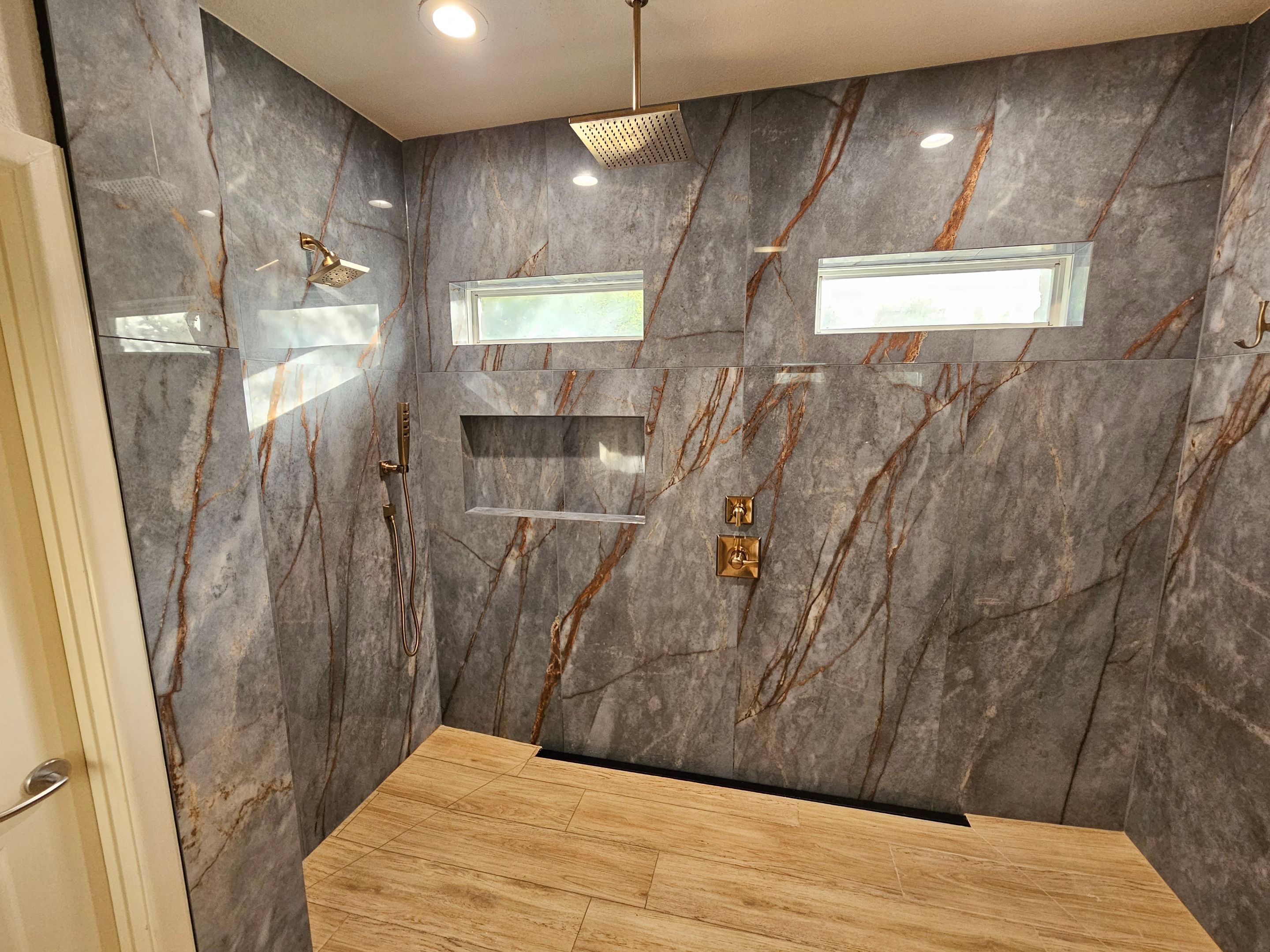 Alamo Heights Walk-In Shower Spa Remodel by Legacy Bath and Kitchen 