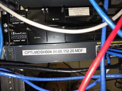 Structured cabling installation by CimaSolutions