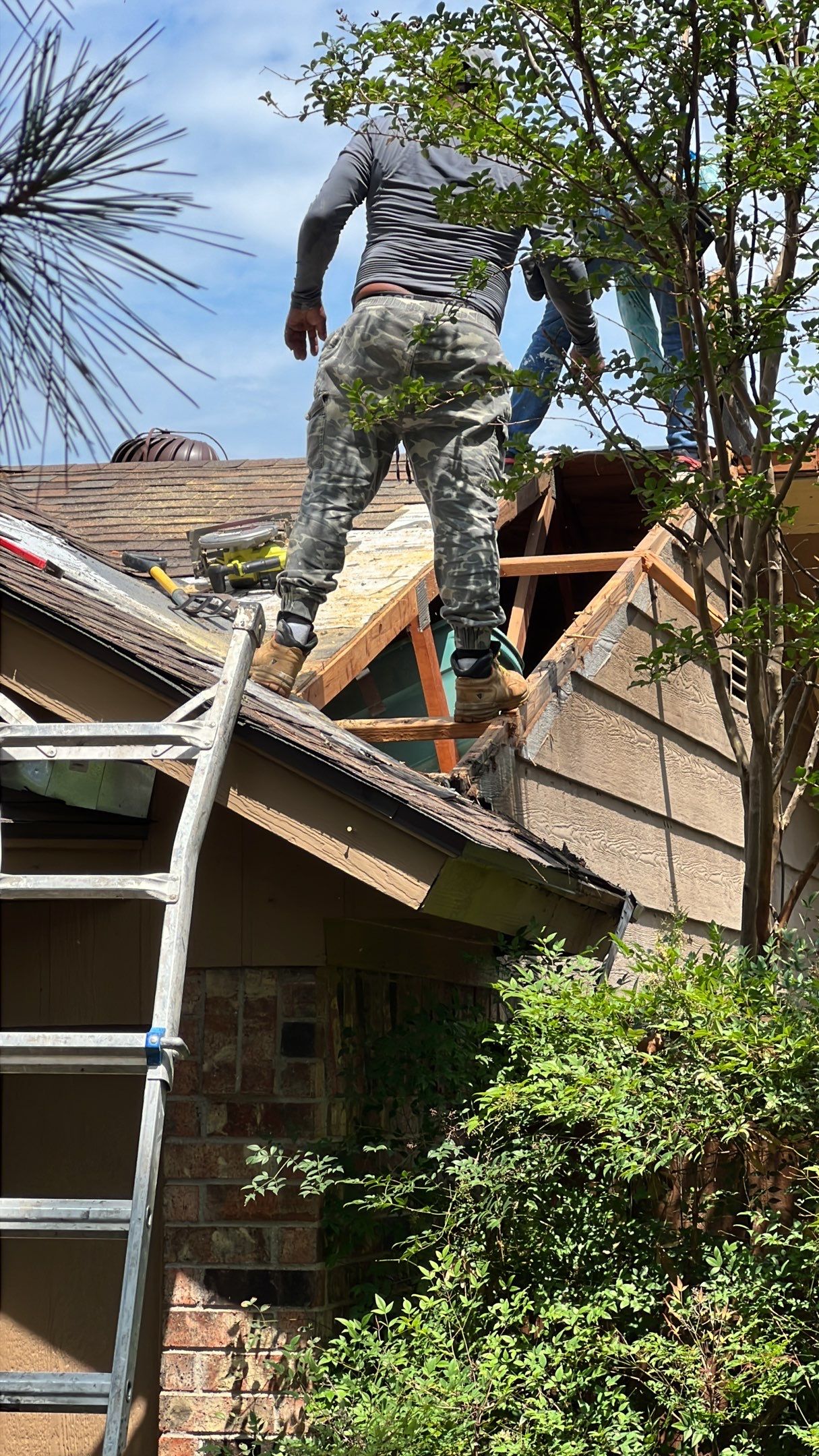 Exterior Repair using Various Exterior Products by Harvey Roofing & Construction