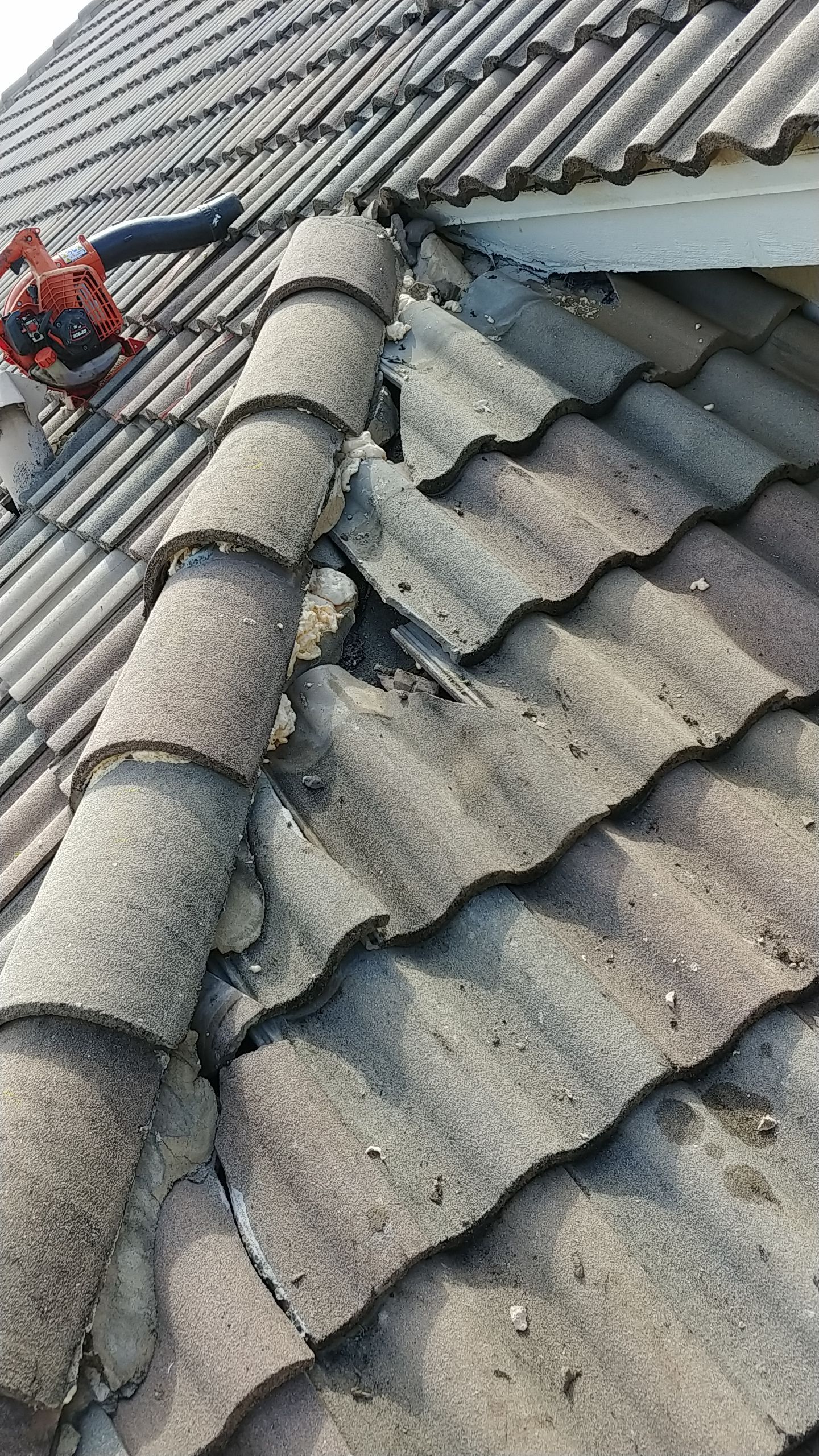 Concrete Tile Roof Replacement using Concrete Roof Tile by Aastro Roofing