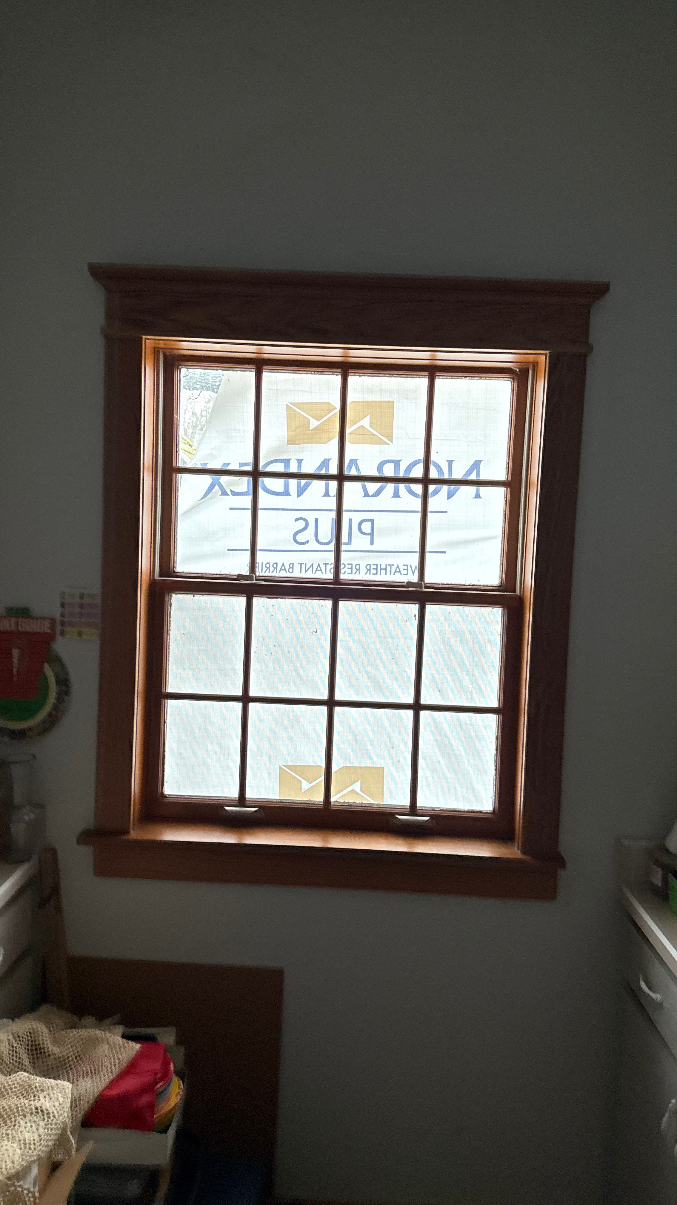 A Clean Window Upgrade Ready for New Siding with Pella Lifestyle Series by United Windows and Siding LLC
