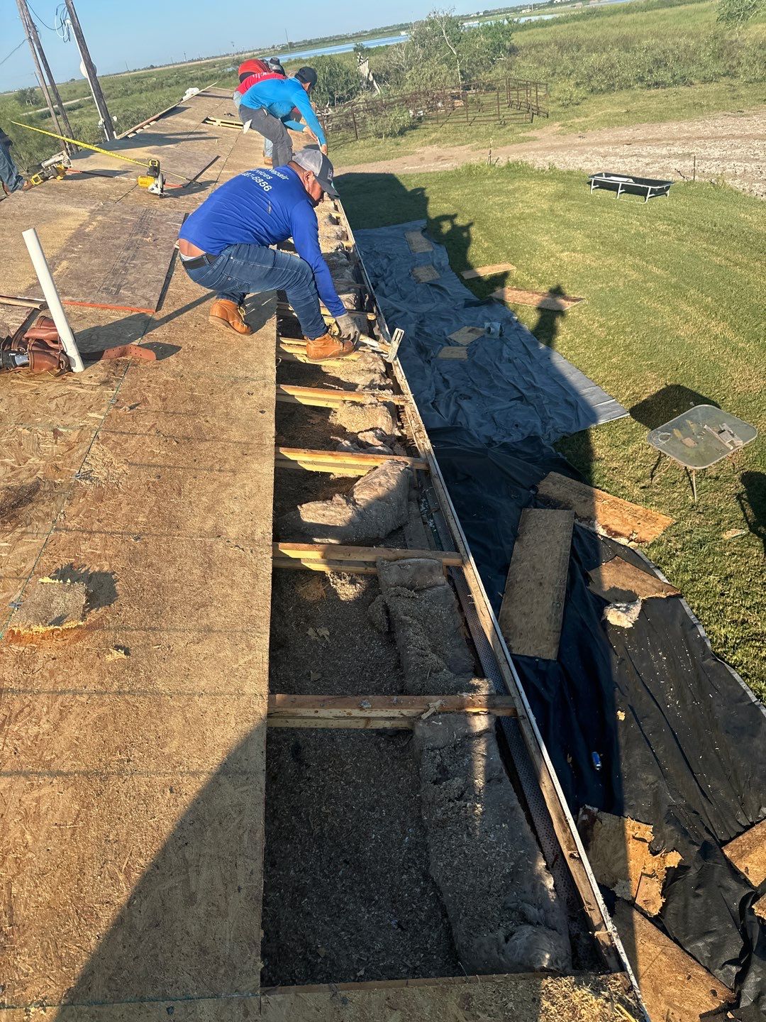 Residential Roofing Installation using Owen's Corning Duration (Lifetime) Shingles by Roof Repair Company