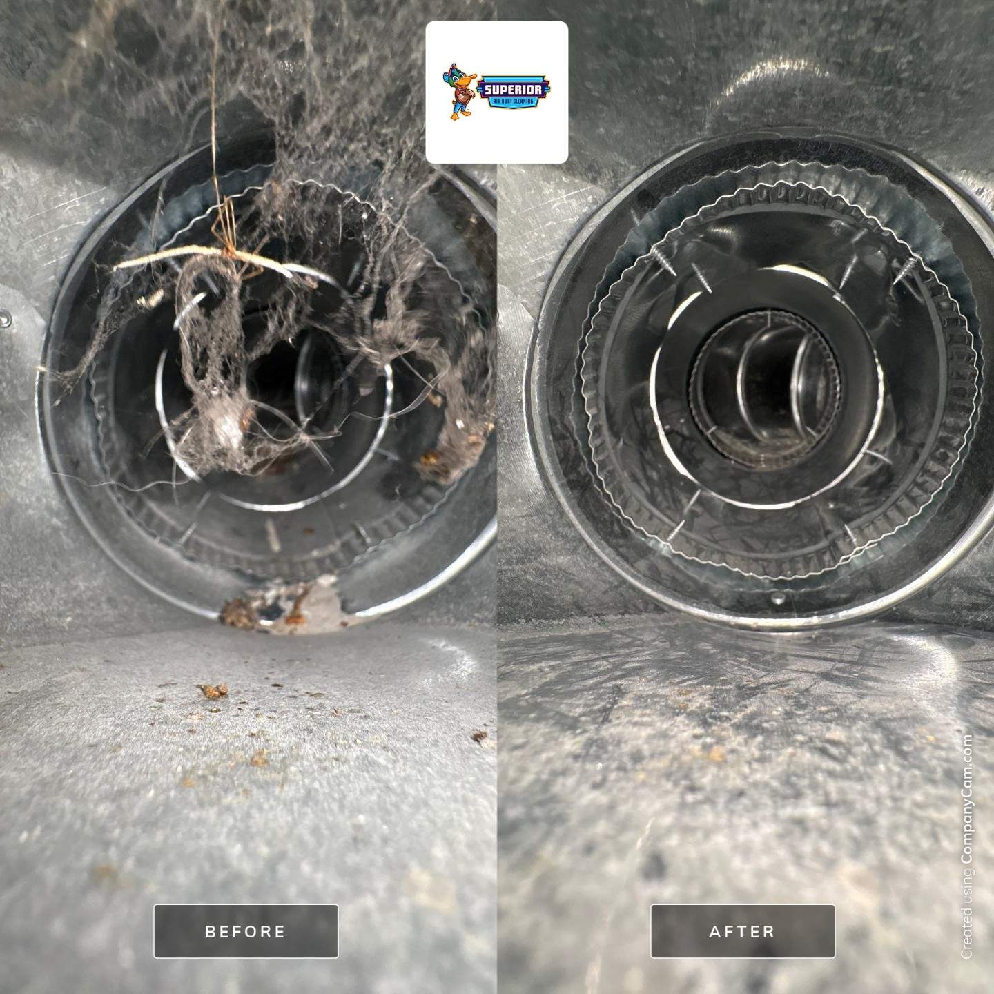 Air duct cleaning in Brighton twp, Beaver PA by Superior Air Duct Cleaning