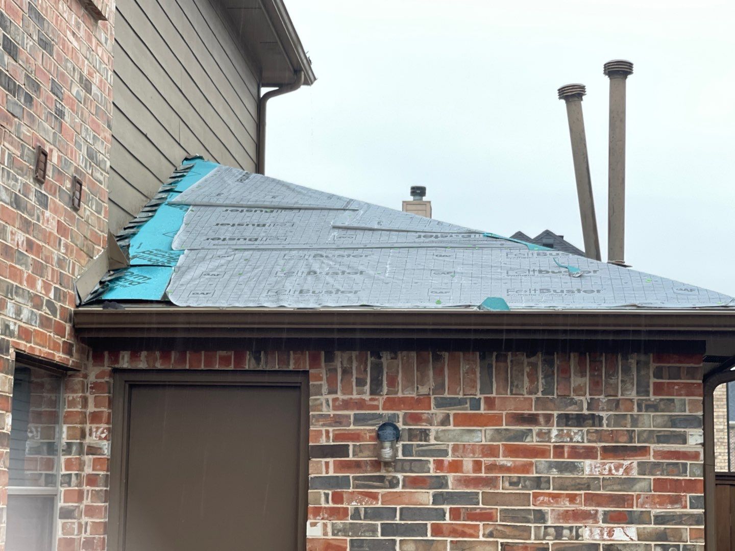 Storm Roof Damage Replacement in Frisco by First United Roofing & Construction